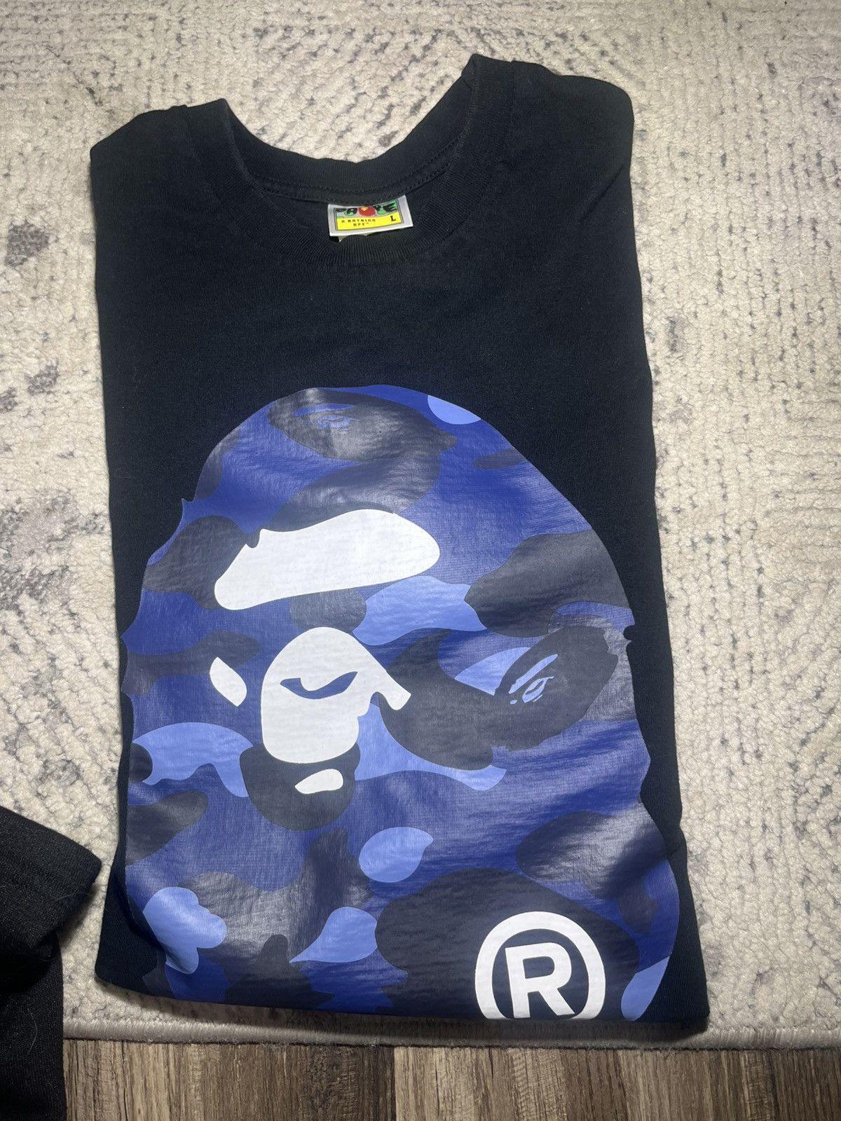 Bape bape big head camo tee size L Size US L / EU 52-54 / 3 - 1 Preview