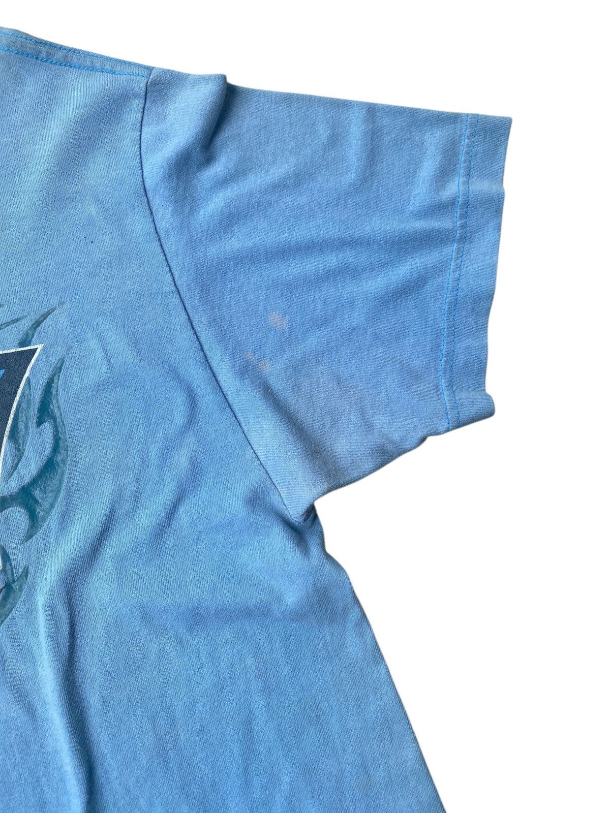 Anime VINTAGE 2002 DRAGON BALL Z TRIO SAIYAN TEE BABY BLUE Size US L / EU 52-54 / 3 - 3 Thumbnail