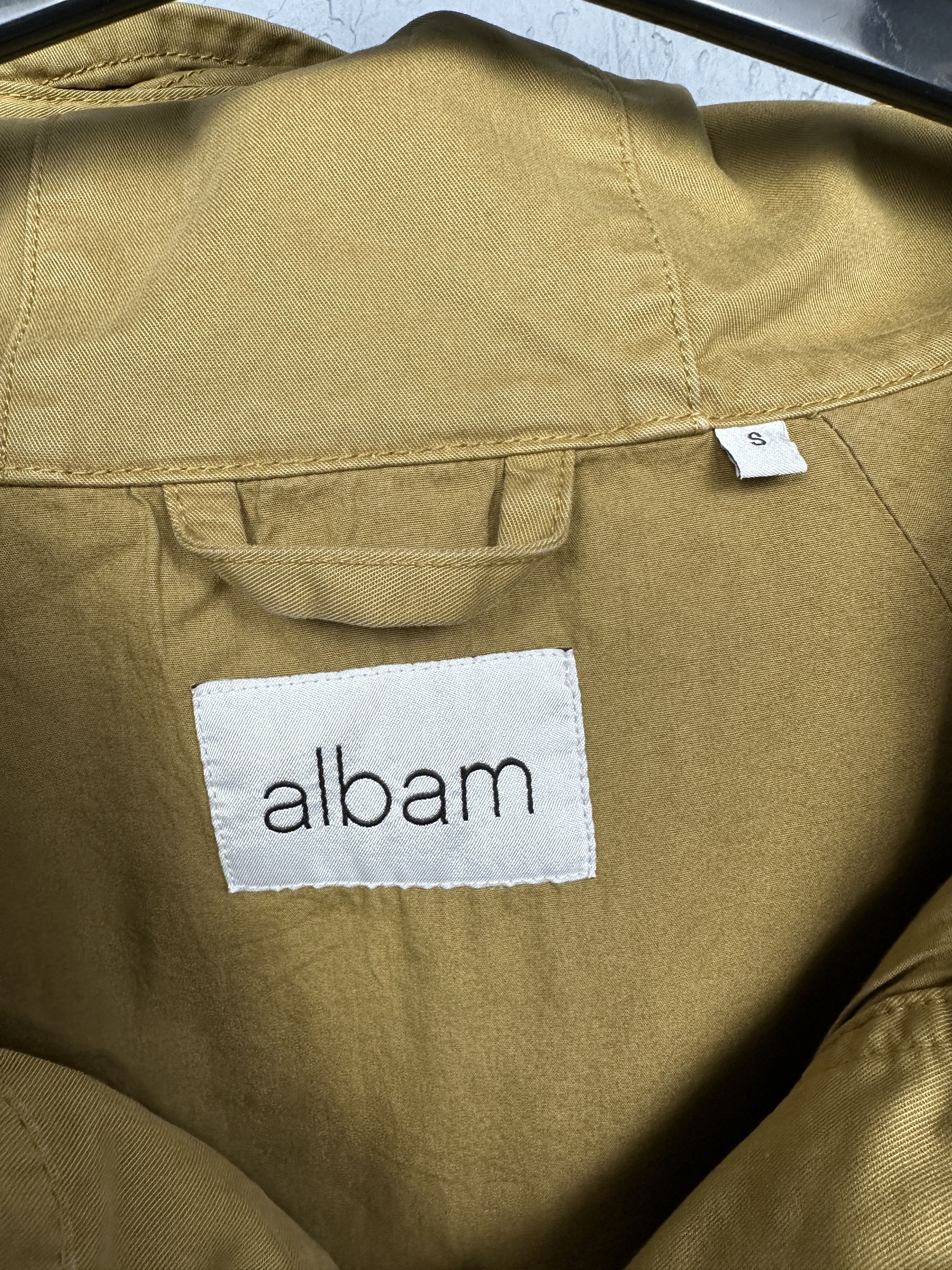 Albam Albam Mens Cotton Cargo Utility Jacket Size US S / EU 44-46 / 1 - 3 Thumbnail
