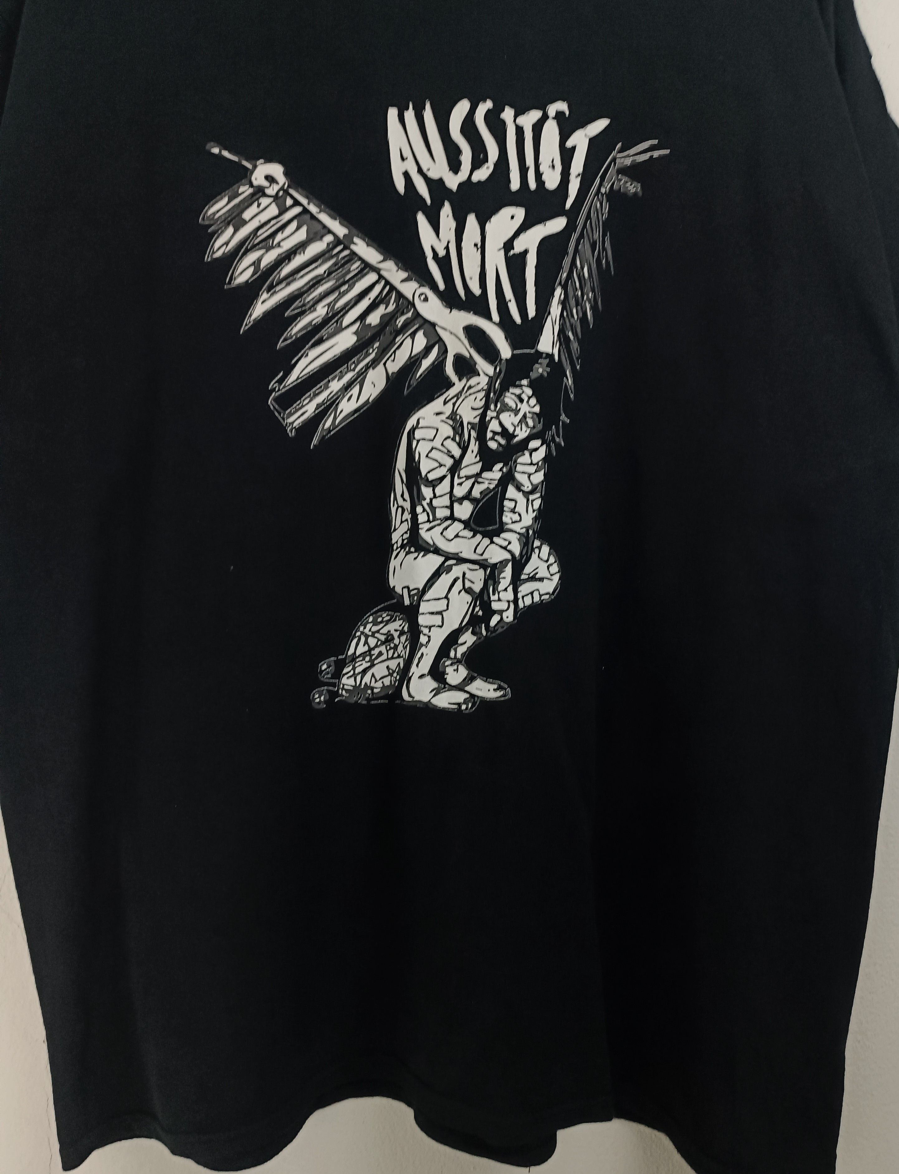 Band Tees VINTAGE AUSSITORT MORT SCREAMO SCRAMZ POST ROCK BAND Size US XL / EU 56 / 4 - 9 Thumbnail
