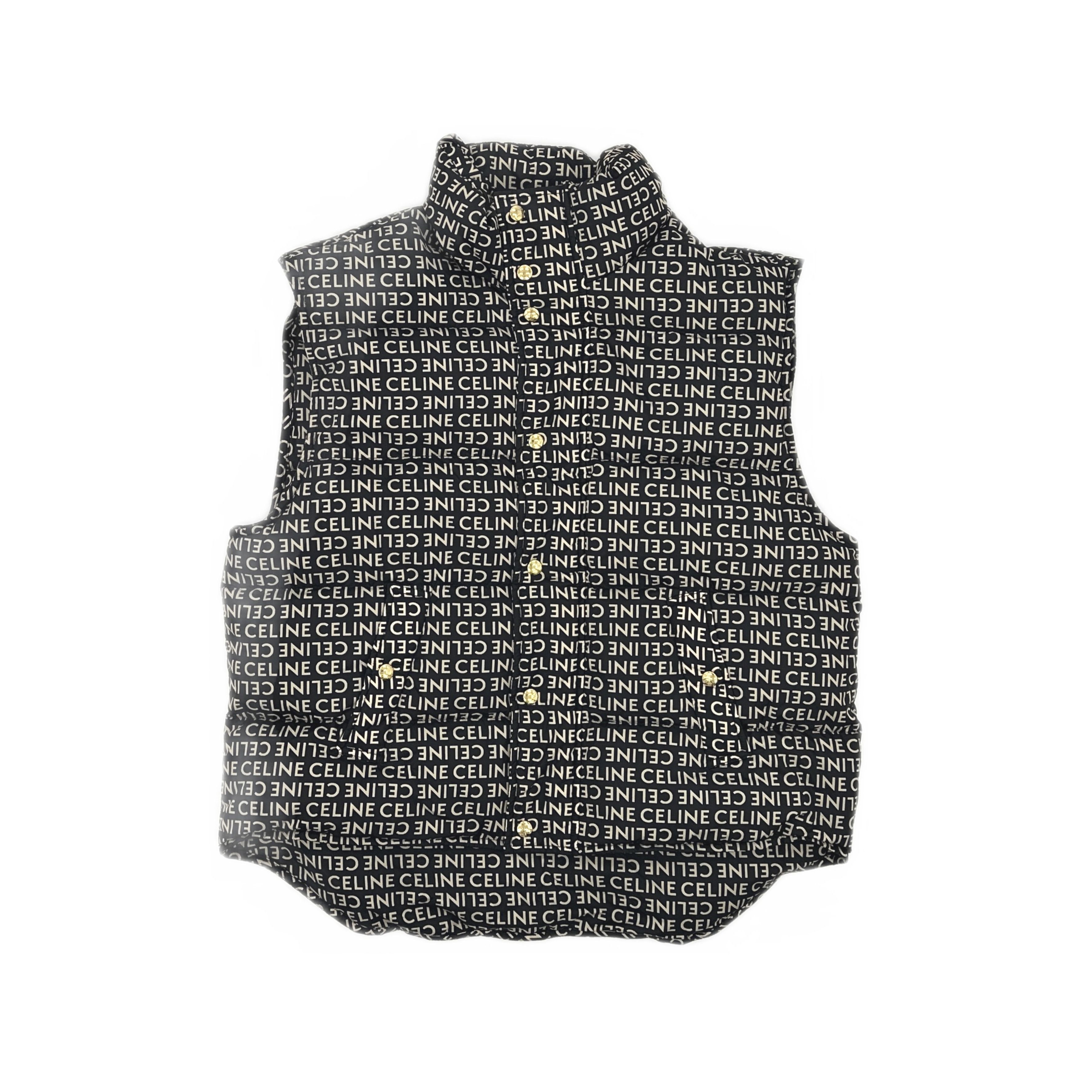 Celine CELINE Monogram Down Vest Size 38 Size S / US 4 / IT 40 - 1 Thumbnail