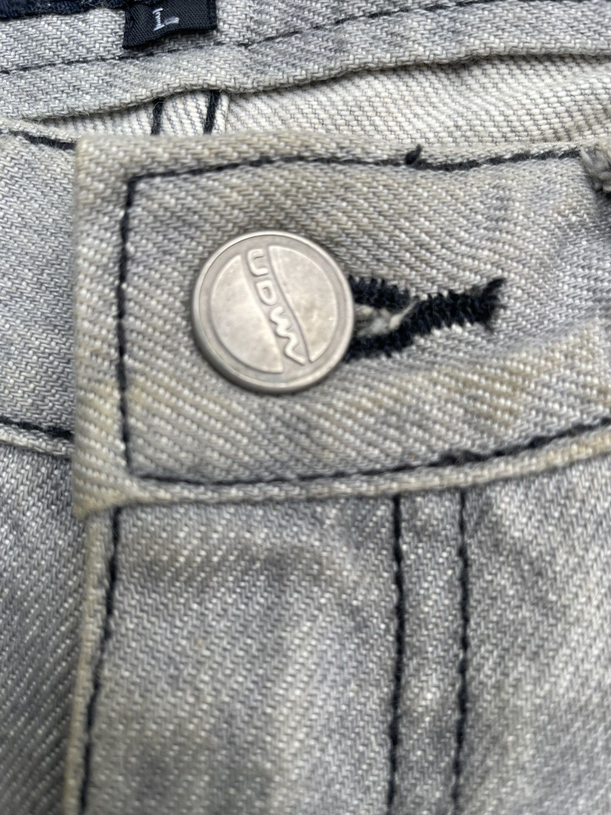 Japanese Brand Underwave London Jeans Size US 33 - 24 Thumbnail