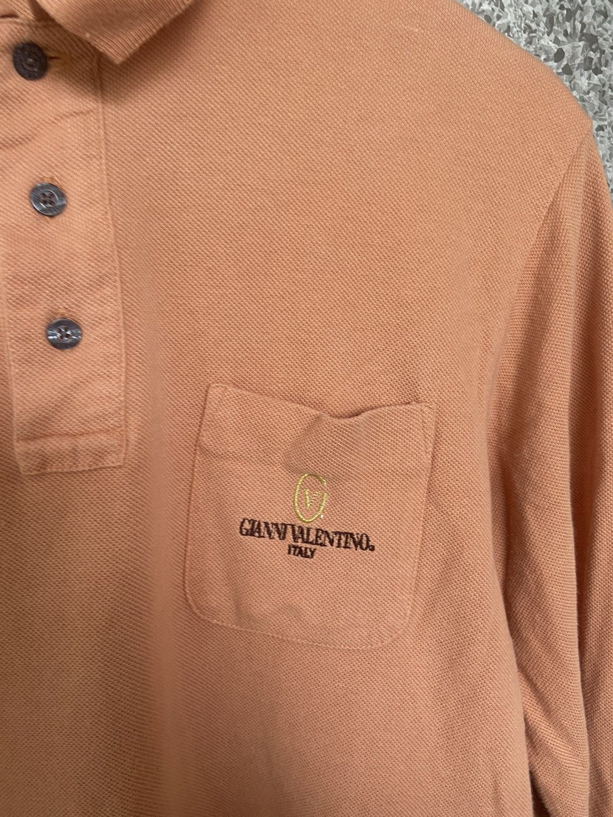 Gianni Valentino 🔥 Vintage Gianni Valentino polo long sleeve Size US M / EU 48-50 / 2 - 2 Thumbnail