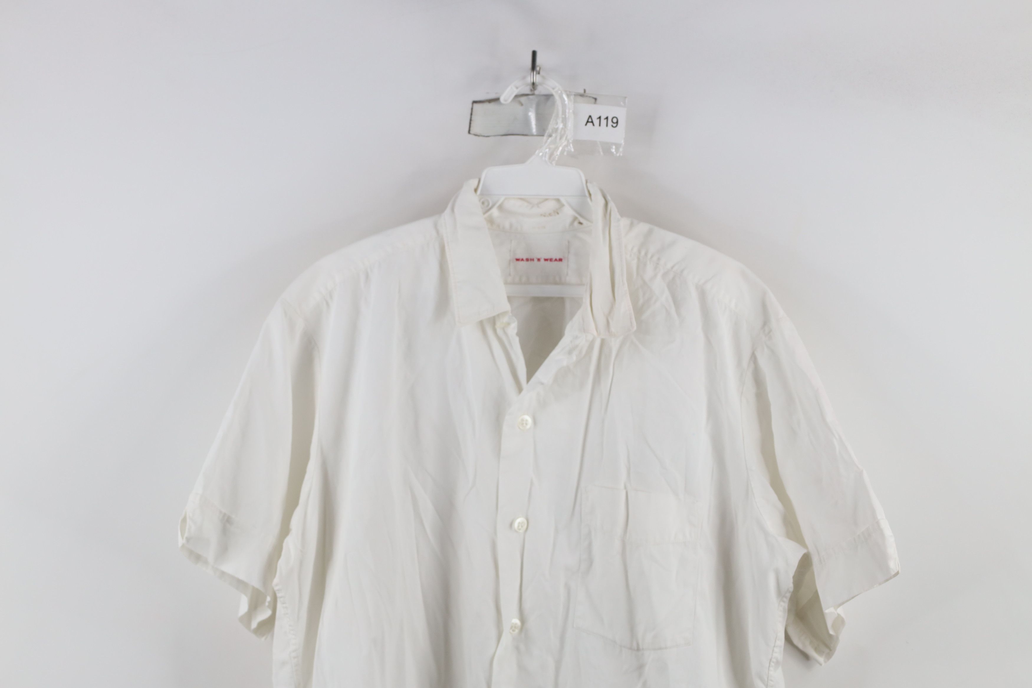 Vintage Vintage 50s 60s Streetwear Short Sleeve Button Shirt USA Size US L / EU 52-54 / 3 - 2 Thumbnail