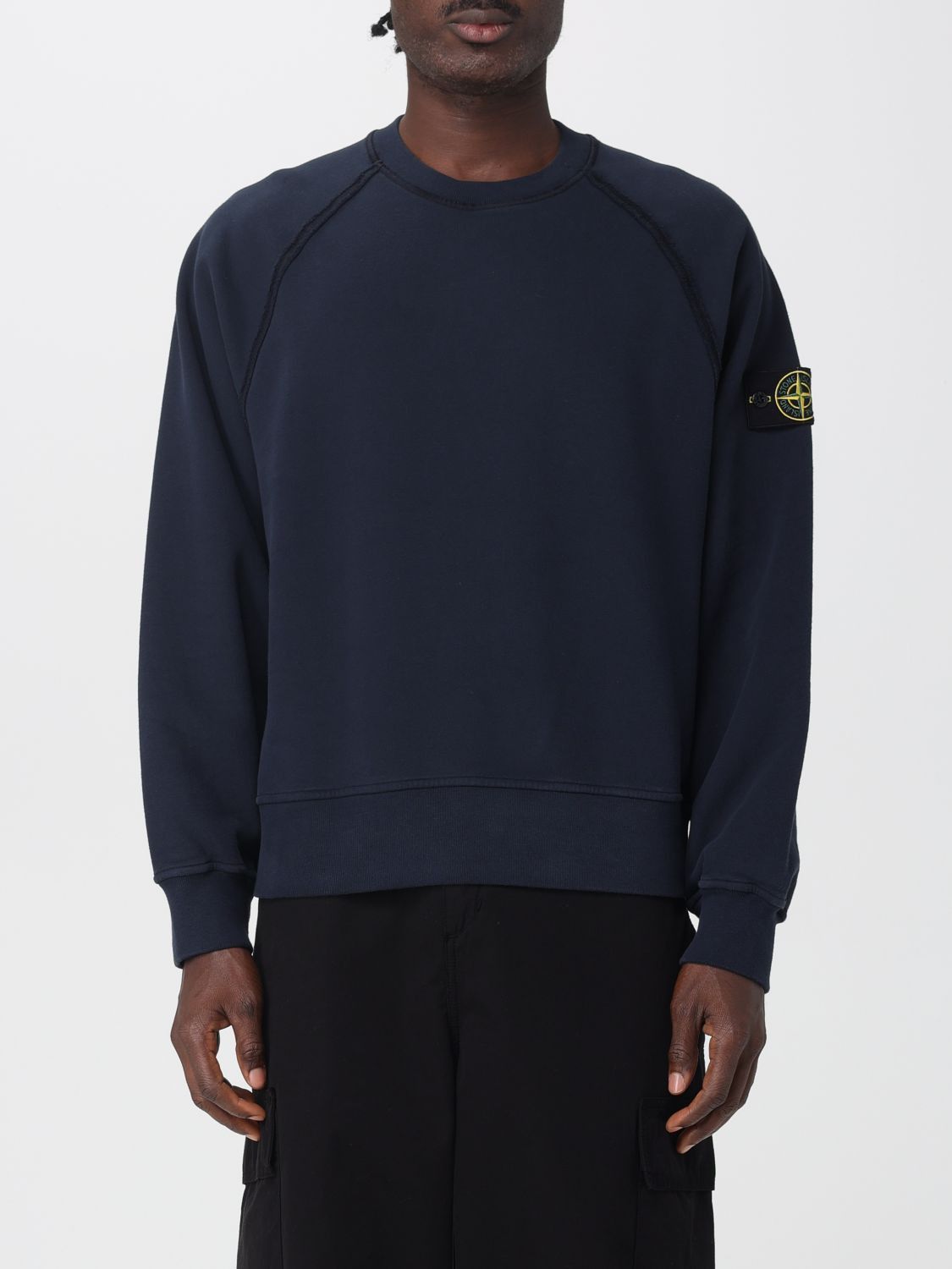 Stone Island Sweatshirt Men Blue