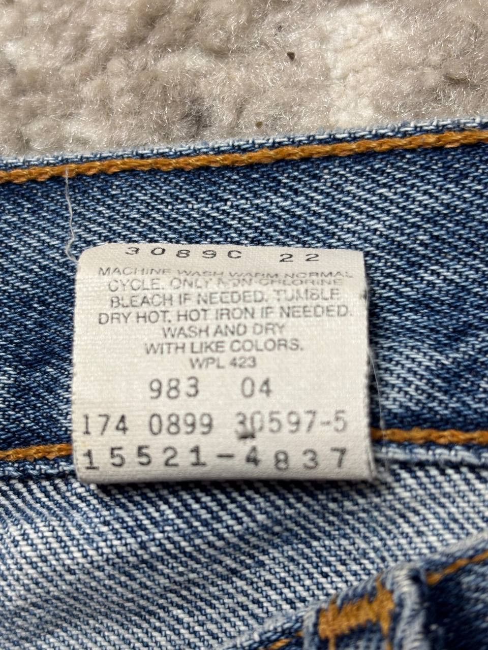 Levi's Vintage Clothing Vintage 90s Levi's 512 Slim Straight Jeans - Made in Mexico Size US 32 / EU 48 - 7 Thumbnail