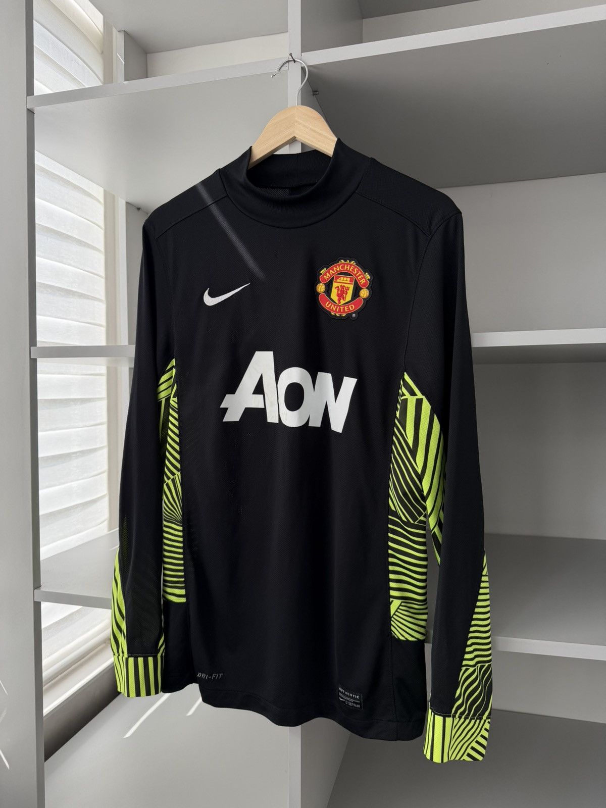 Nike Nike Manchester United Goalkeeper 2012 2012 Long Shirt Size US S / EU 44-46 / 1 - 2 Thumbnail