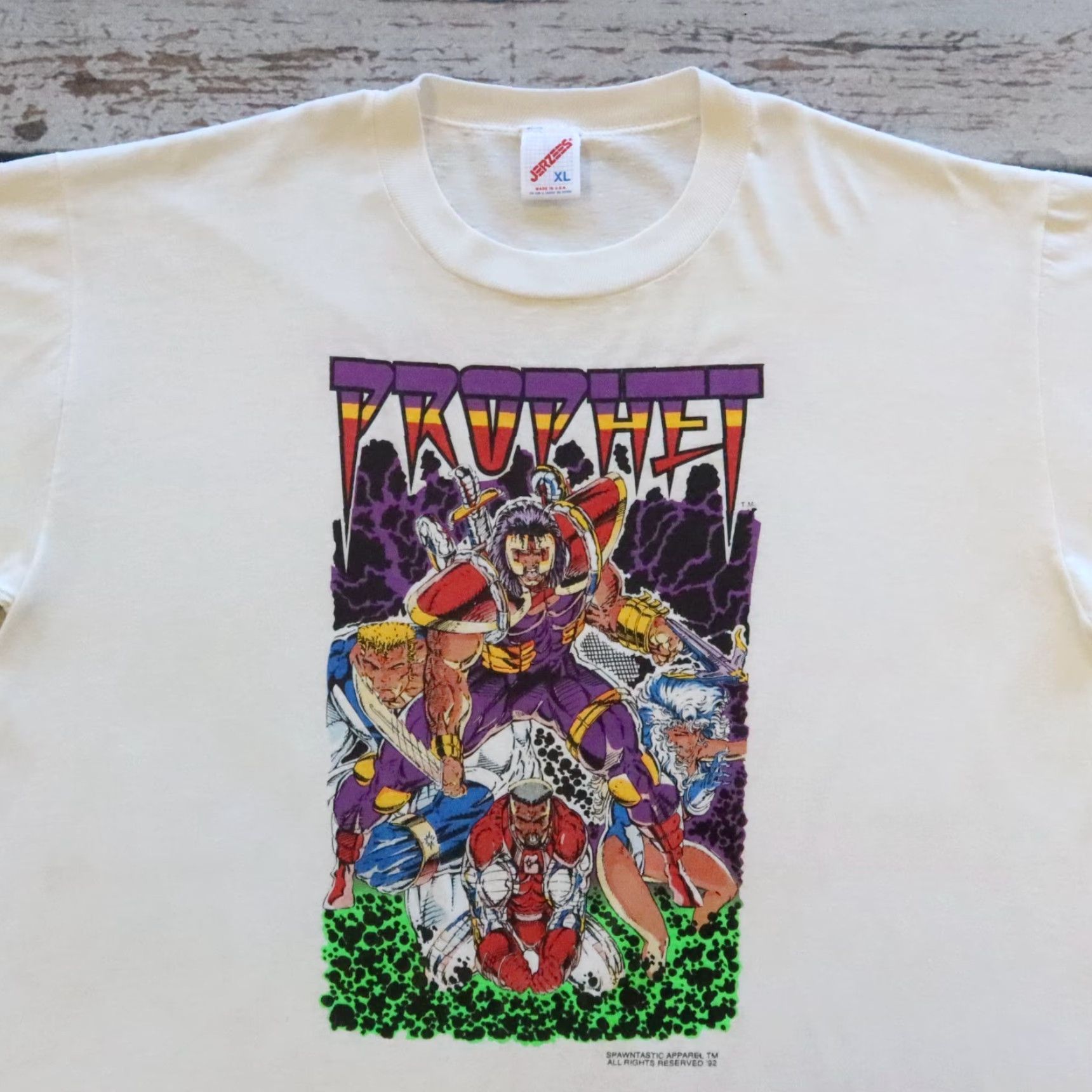 Vintage VINTAGE Image Comics Prophet Youngblood T-Shirt XL White Mens Shirt Size US XL / EU 56 / 4 - 2 Thumbnail