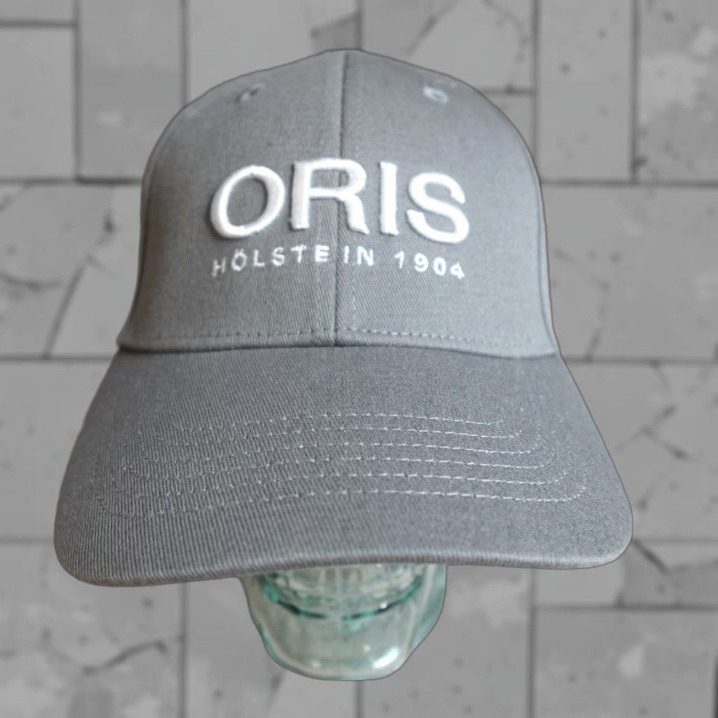 Vintage Oris Hat Gray Embroidered Official S - M Watches Mens Baseball Cap Cotton Snags Front China Ships Next Business Day Size ONE SIZE - 1 Thumbnail