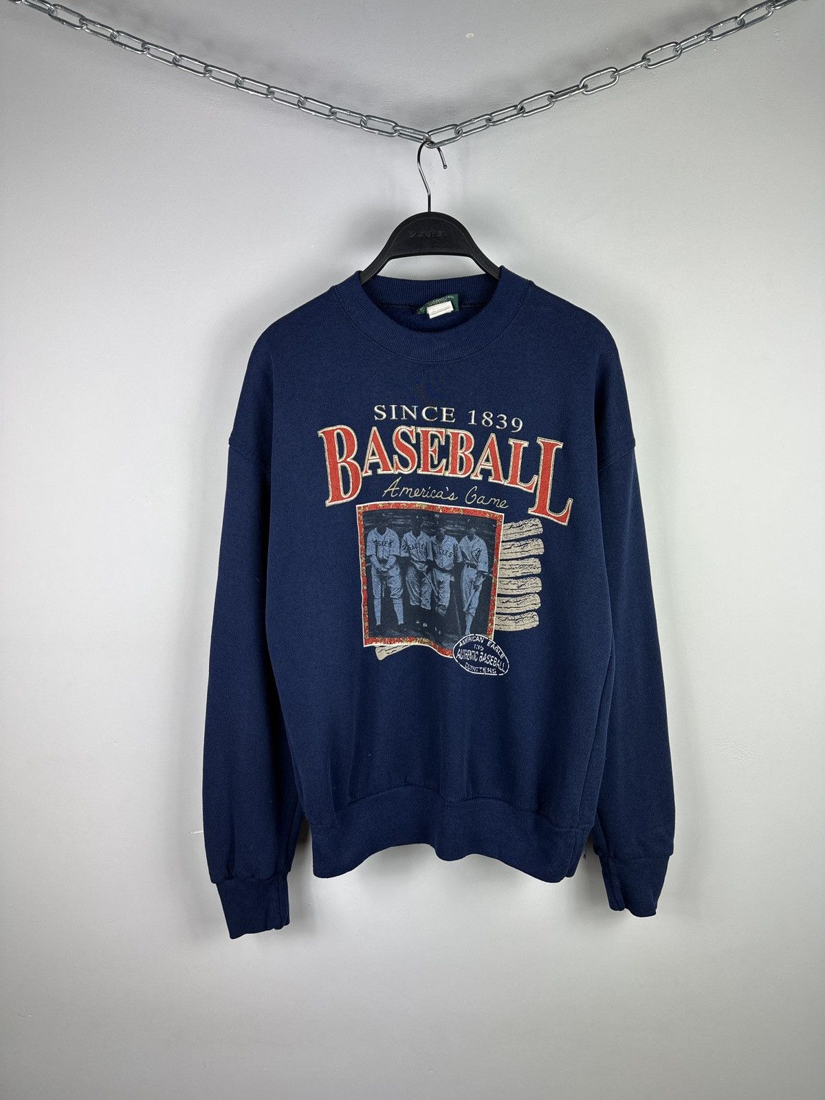 American Eagle Outfitters × Vintage Vintage 90’s American Eagle Outfitters Baseball Sweatshirt Size US M / EU 48-50 / 2 - 1 Thumbnail