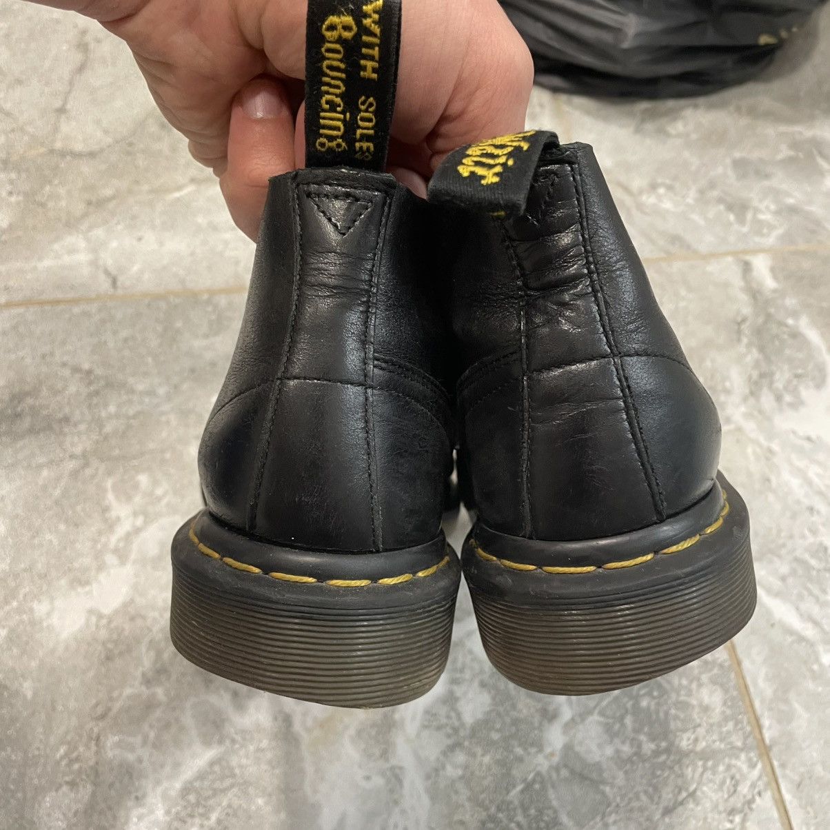 Dr. Martens × Leather Women Dr Martens Black boots shoes rock old money luxury Size US 7.5 / IT 37.5 - 8 Thumbnail