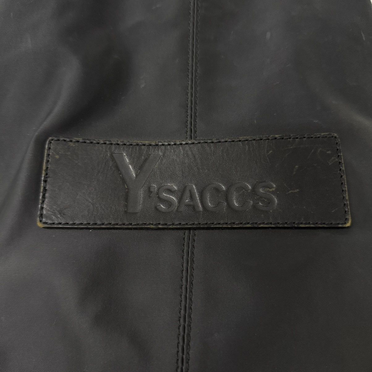 Yohji Yamamoto Ysaccs By Yohji Yamamoto Hybrid Backpack Leather and Nylon Size ONE SIZE - 3 Thumbnail