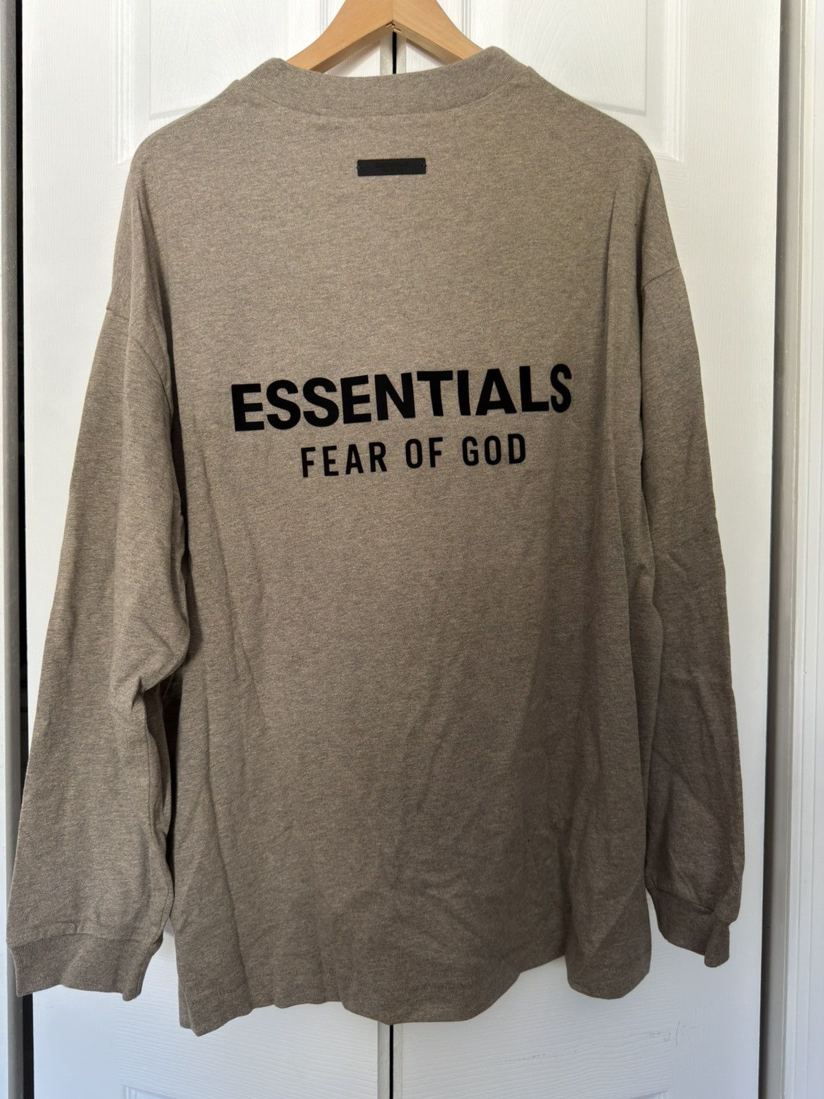 Essentials Fear of God Essentials Heather Grey Jersey Long Sleeve Size US XXS / EU 40 - 9 Thumbnail