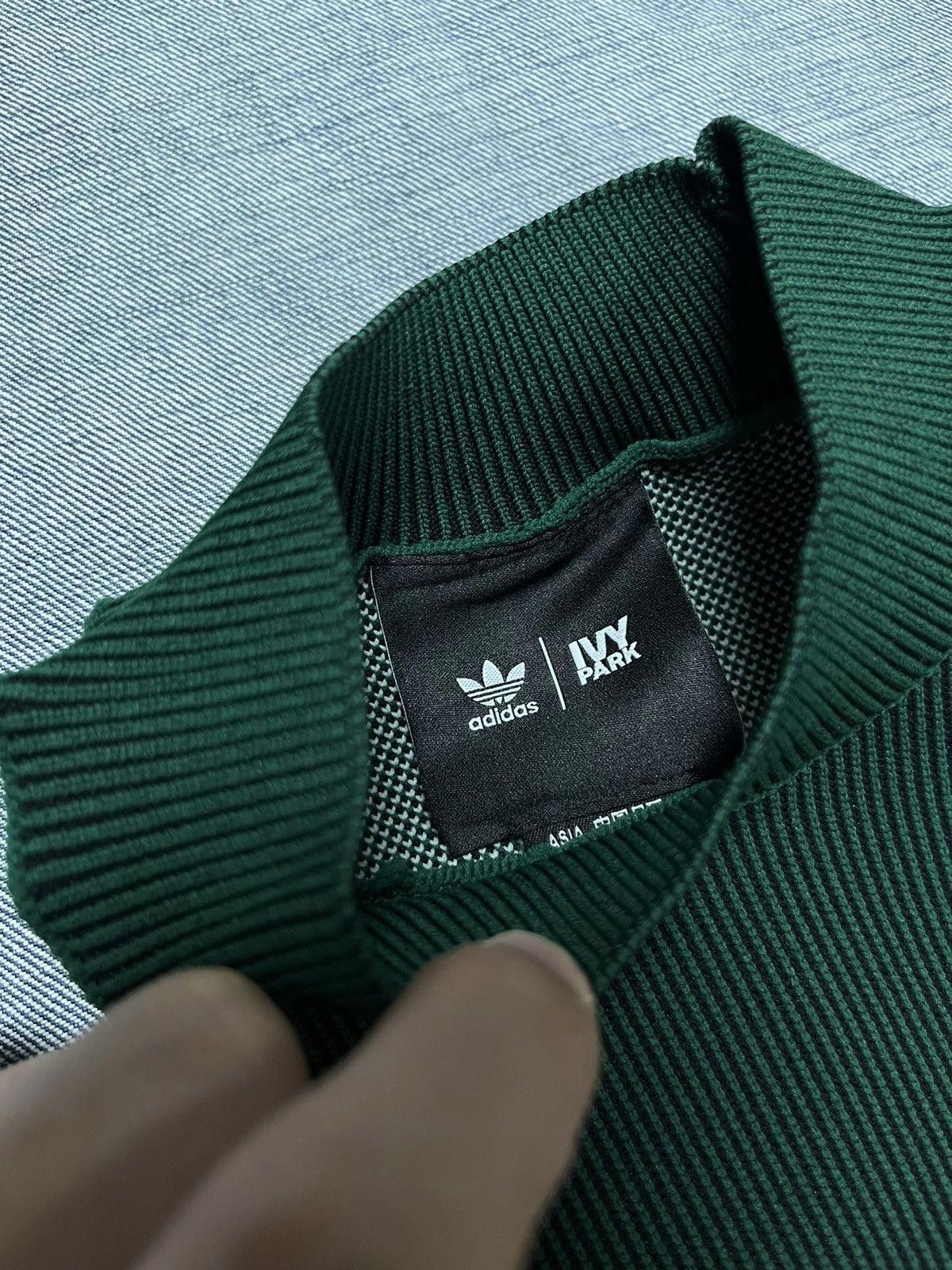 Adidas Adidas Ivy Park Knit Logo Green Dress Small Size S / US 4 / IT 40 - 3 Thumbnail