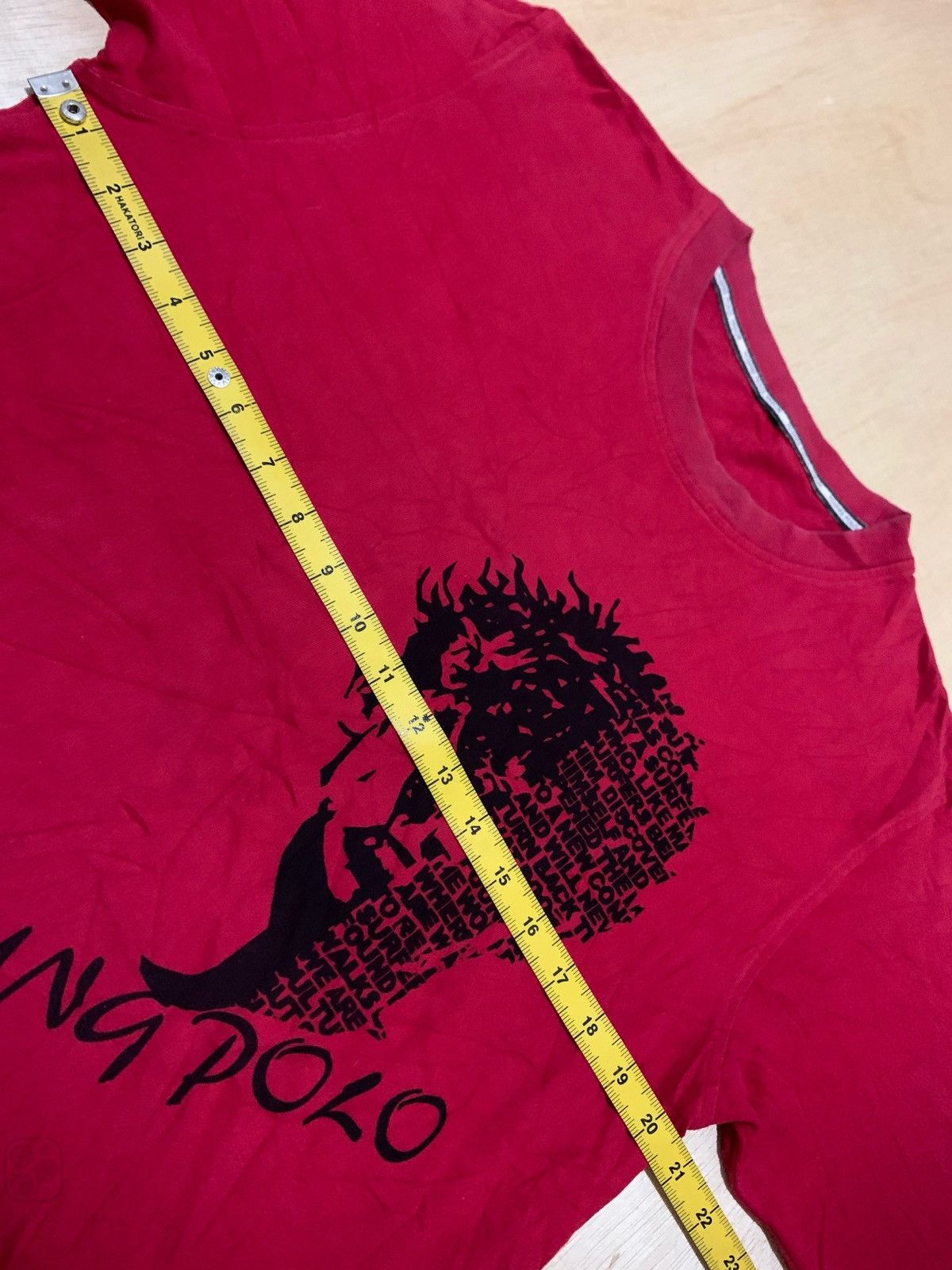 Hysteric Glamour × If Six Was Nine × Japanese Brand Vintage Young polo vigor Tshirt Size US L / EU 52-54 / 3 - 7 Thumbnail
