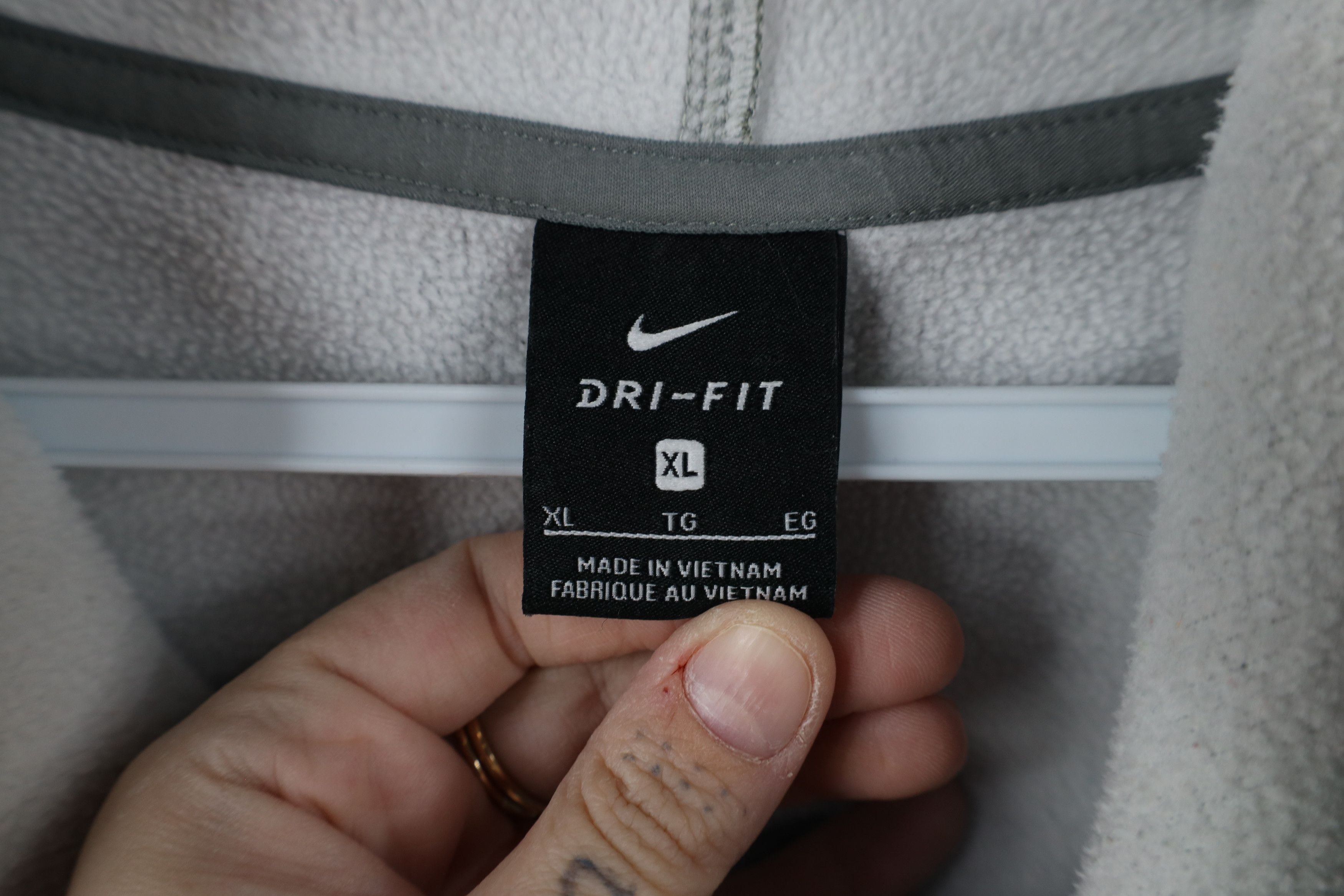 Nike × Vintage Nike Browns Football Hoodie Sweatshirt Heather Gray Size US XL / EU 56 / 4 - 8 Thumbnail