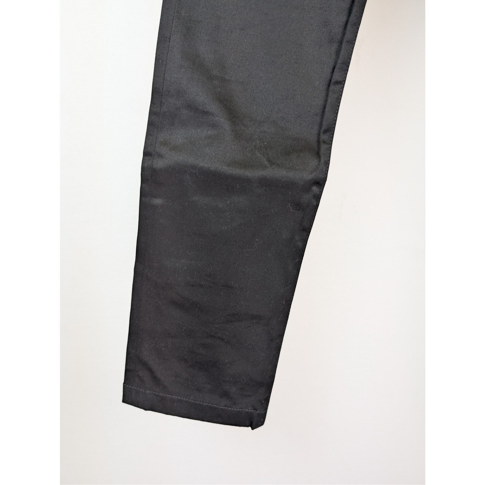 Saint Laurent Paris o1rshd1 Chinos Jeans in Black Raw Size US 29 - 8 Thumbnail