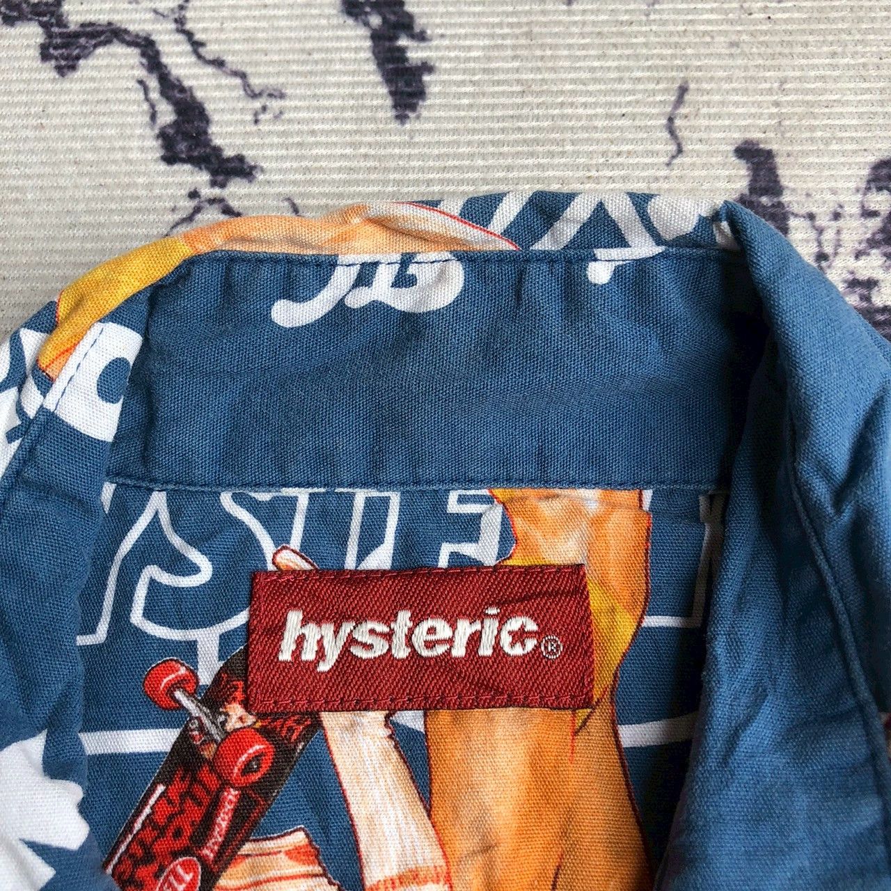 Hysteric Glamour Vintage Y2K Hysteric Glamour All-Over Graphic Shirt Size US S / EU 44-46 / 1 - 5 Thumbnail