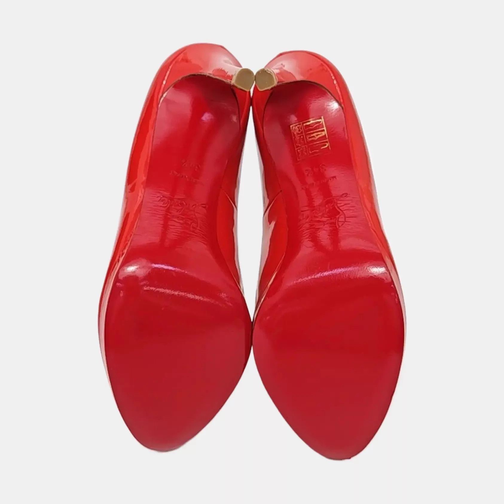 Christian Louboutin CL Women's Pumps 34.5 Size US 4 / IT 34 - 2 Thumbnail