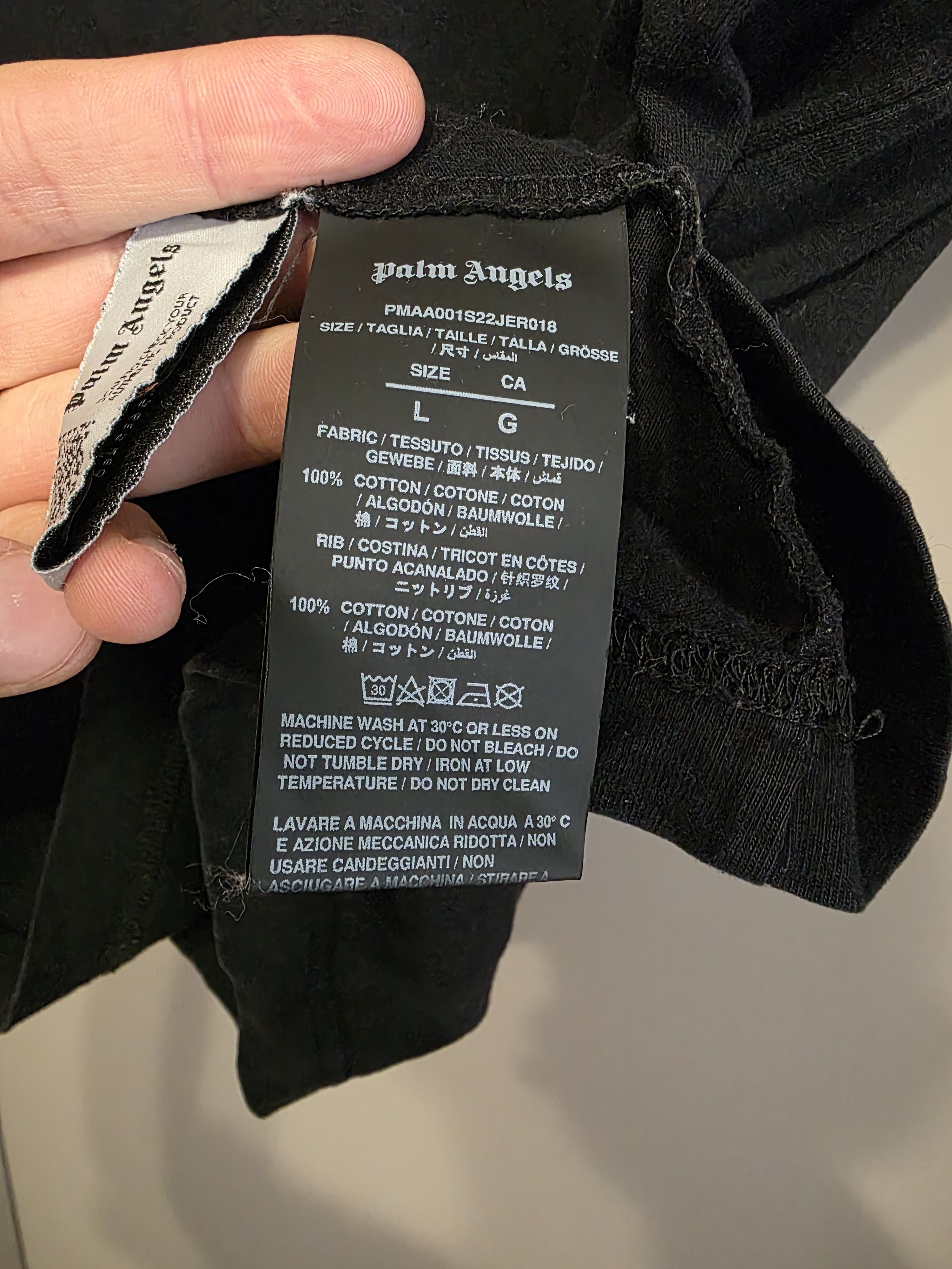 Palm Angels Palm Angels Teddy Bear T-shirt Big Logo size L Size US L / EU 52-54 / 3 - 5 Thumbnail