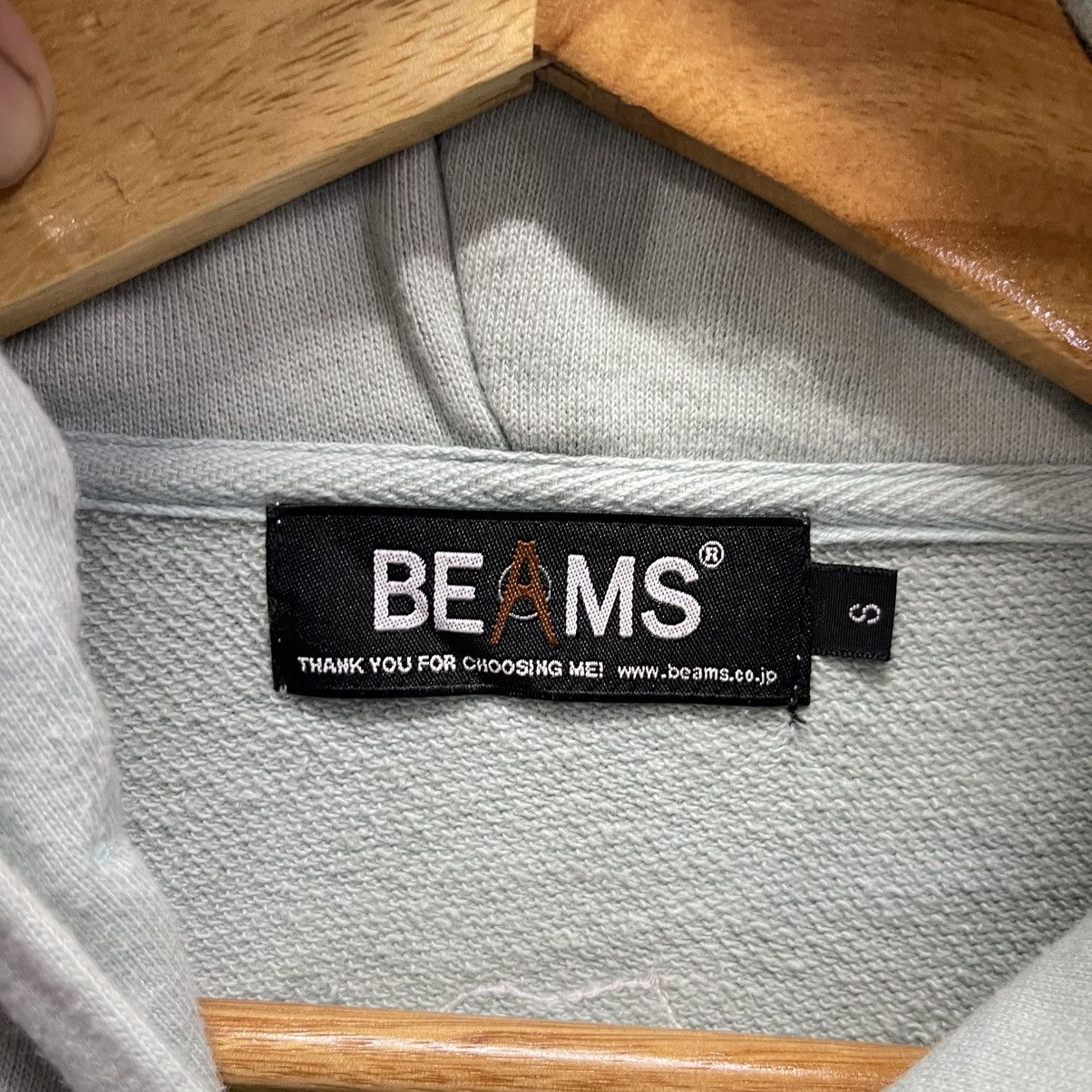 Beams Japan Beams Graphic Zip-Up Hoodie (Mint Green) Size US S / EU 44-46 / 1 - 11 Thumbnail