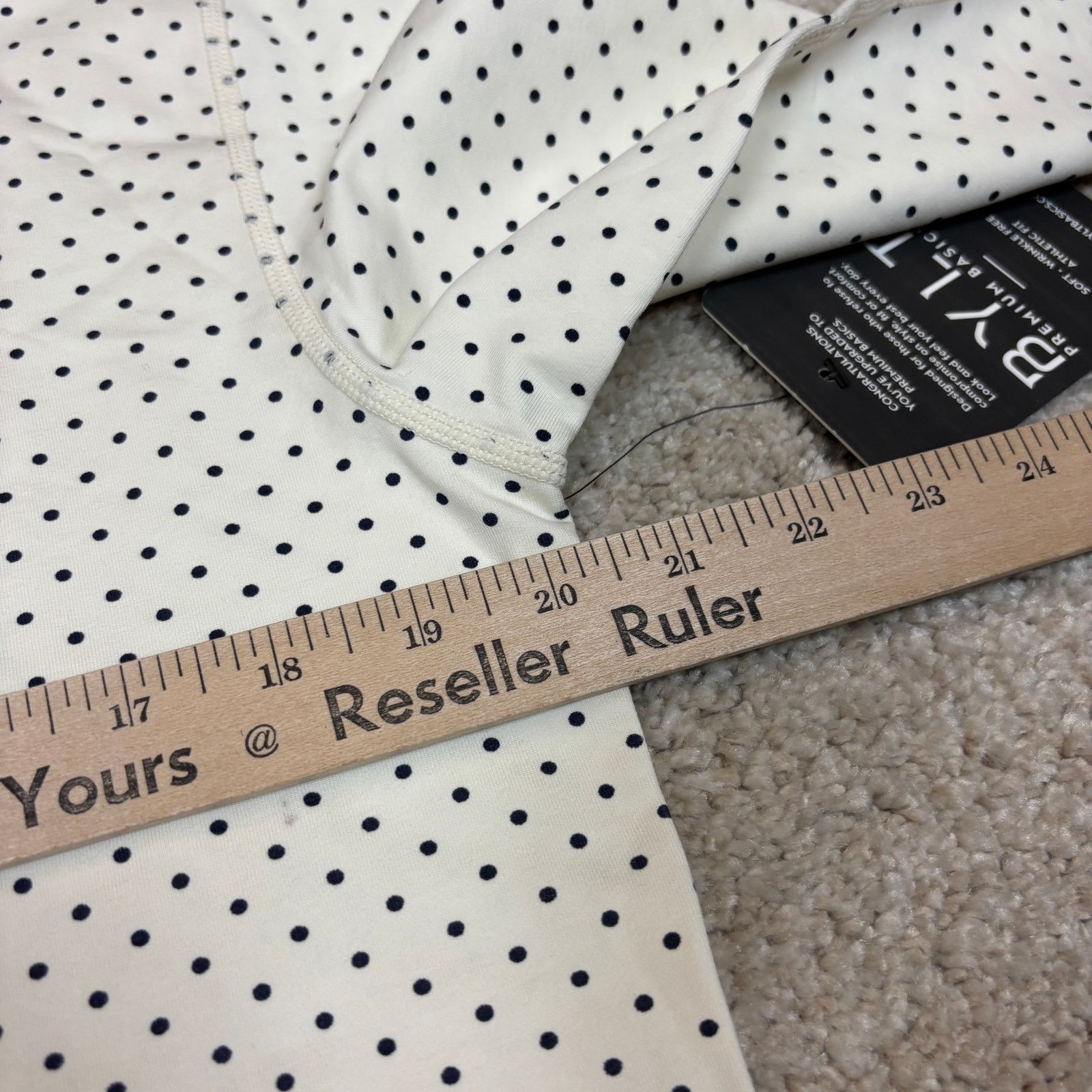 Other Bylt Drop Cut Lux Long Sleeve Polka Dot Shirt Men's Medium Size US M / EU 48-50 / 2 - 6 Thumbnail