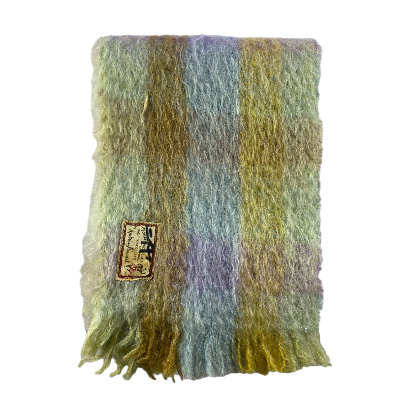 Vintage Vintage Mohair Scarf / Muffler / Neckwear Size ONE SIZE - 2 Thumbnail