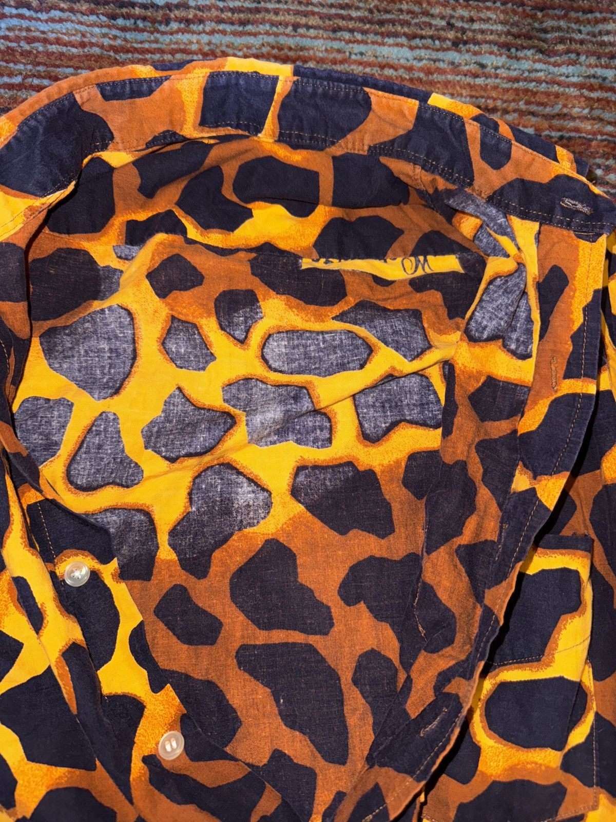 Vintage Vintage leopard print button up L/S Size US M / EU 48-50 / 2 - 2 Thumbnail