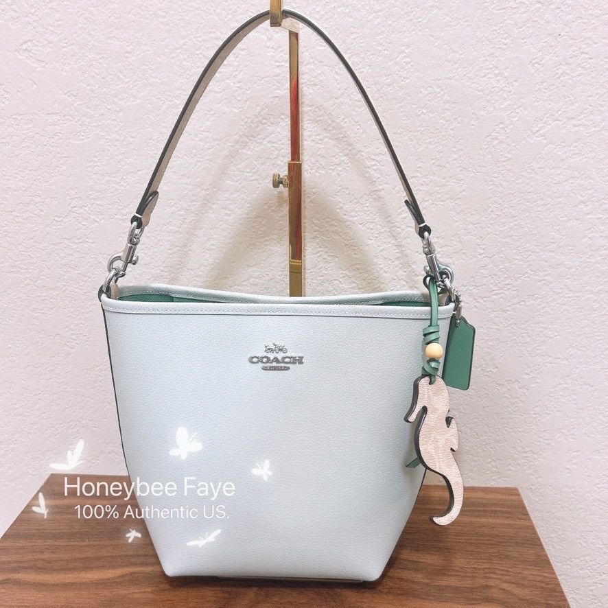 Coach City Bucket Bag With Seahorse Charm CBH75 Size ONE SIZE - 1 Thumbnail