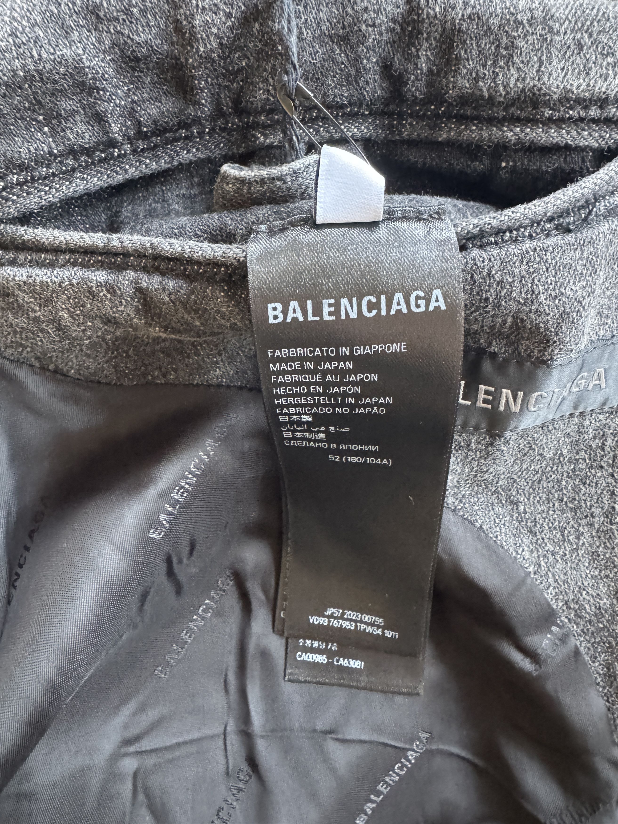 Balenciaga Washed Denim Blazer Size US L / EU 52-54 / 3 - 20 Thumbnail