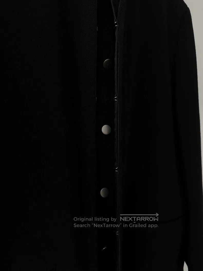 Yohji Yamamoto Yohji Yamamoto size l 96AW Early Mainline Minimalist Steel Size 36R - 8 Thumbnail