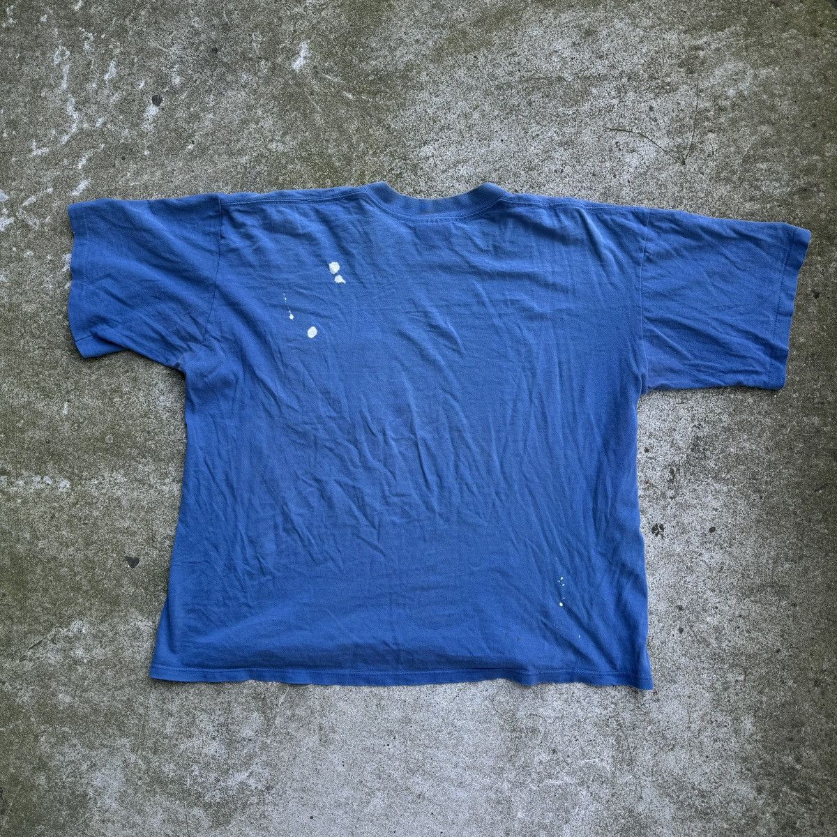 Vintage 90s Thrashed Faded Distressed Pocket Tee ERD Grunge Size US M / EU 48-50 / 2 - 2 Thumbnail