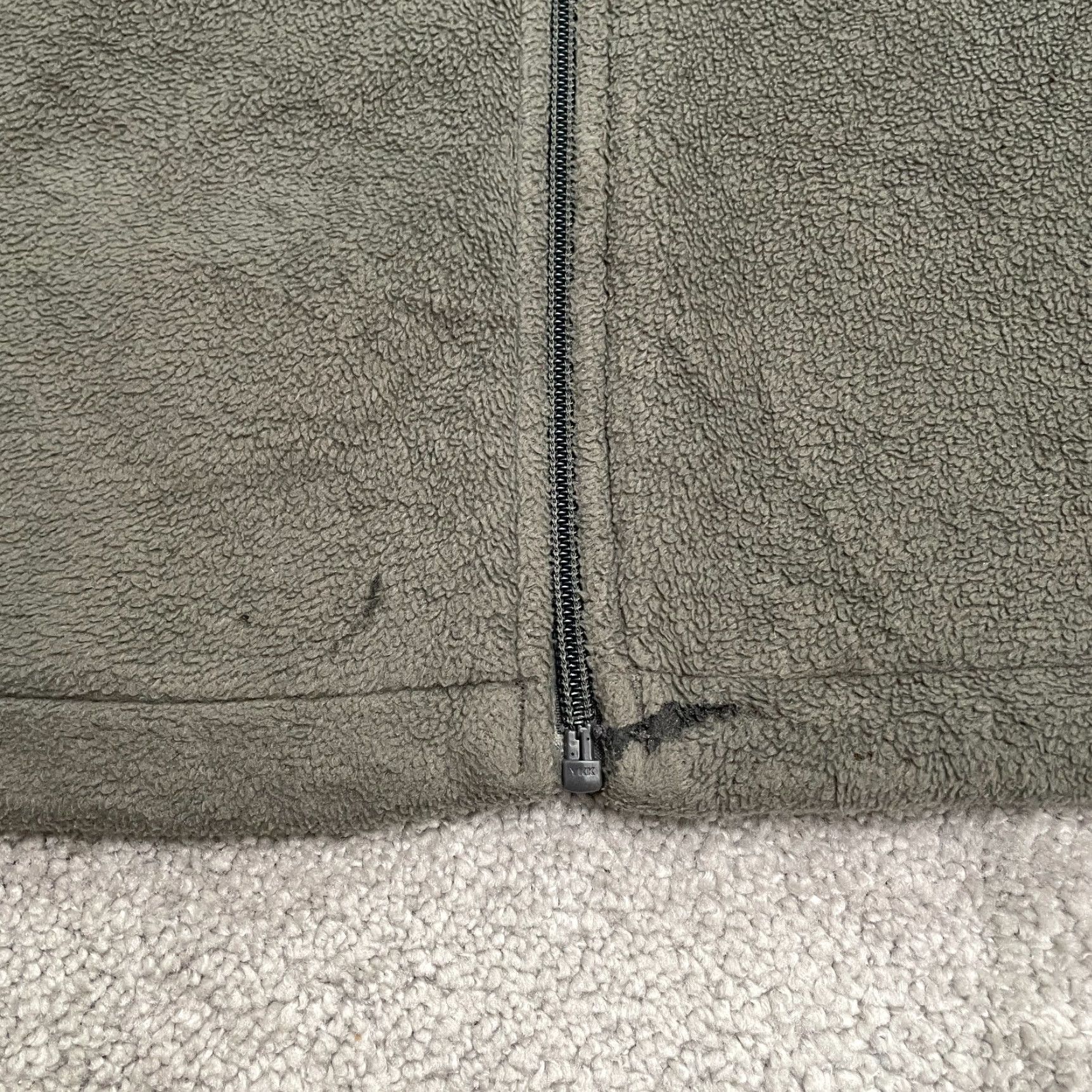 Vintage Columbia Jacket Mens Fleece Full Zip Steens Mountain XL Gray Black Outdoors Hiking Casual Winter Fall Spring Size US XL / EU 56 / 4 - 6 Thumbnail