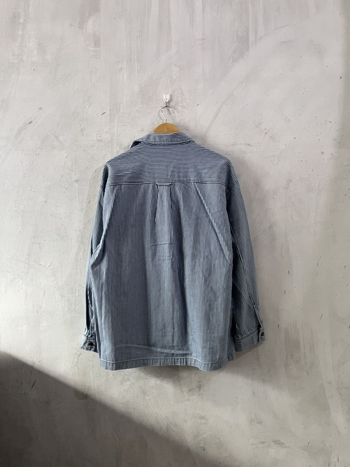 Lee Lee denim Hickory work Jacket Size US M / EU 48-50 / 2 - 7 Thumbnail