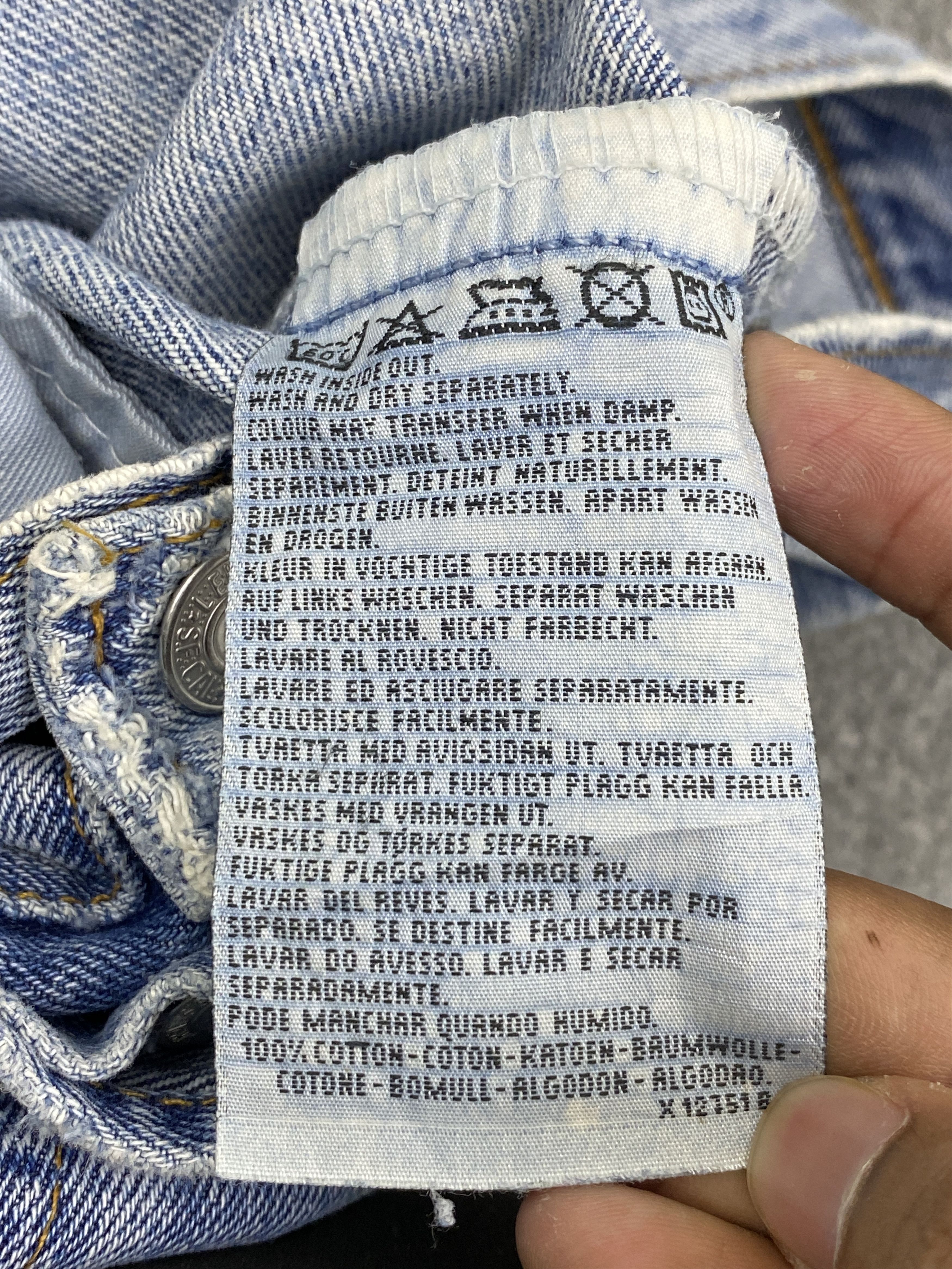 Levi's Vintage Levis 517-04 Button Fly Denim DP2741 Size US 31 - 6 Thumbnail