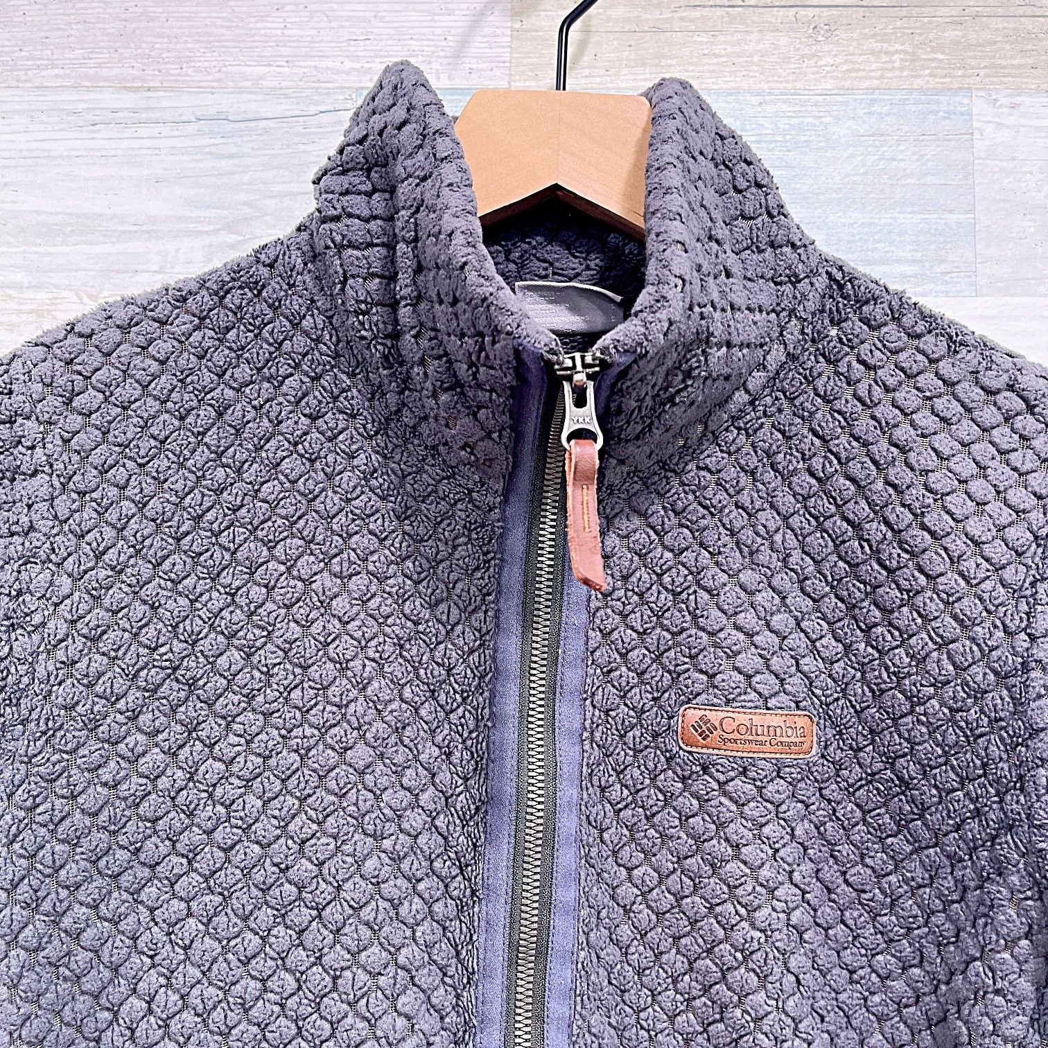 Columbia Columbia Fire Side Sherpa Full Zip Fleece Jacket Gray Womens Size S / US 4 / IT 40 - 2 Thumbnail