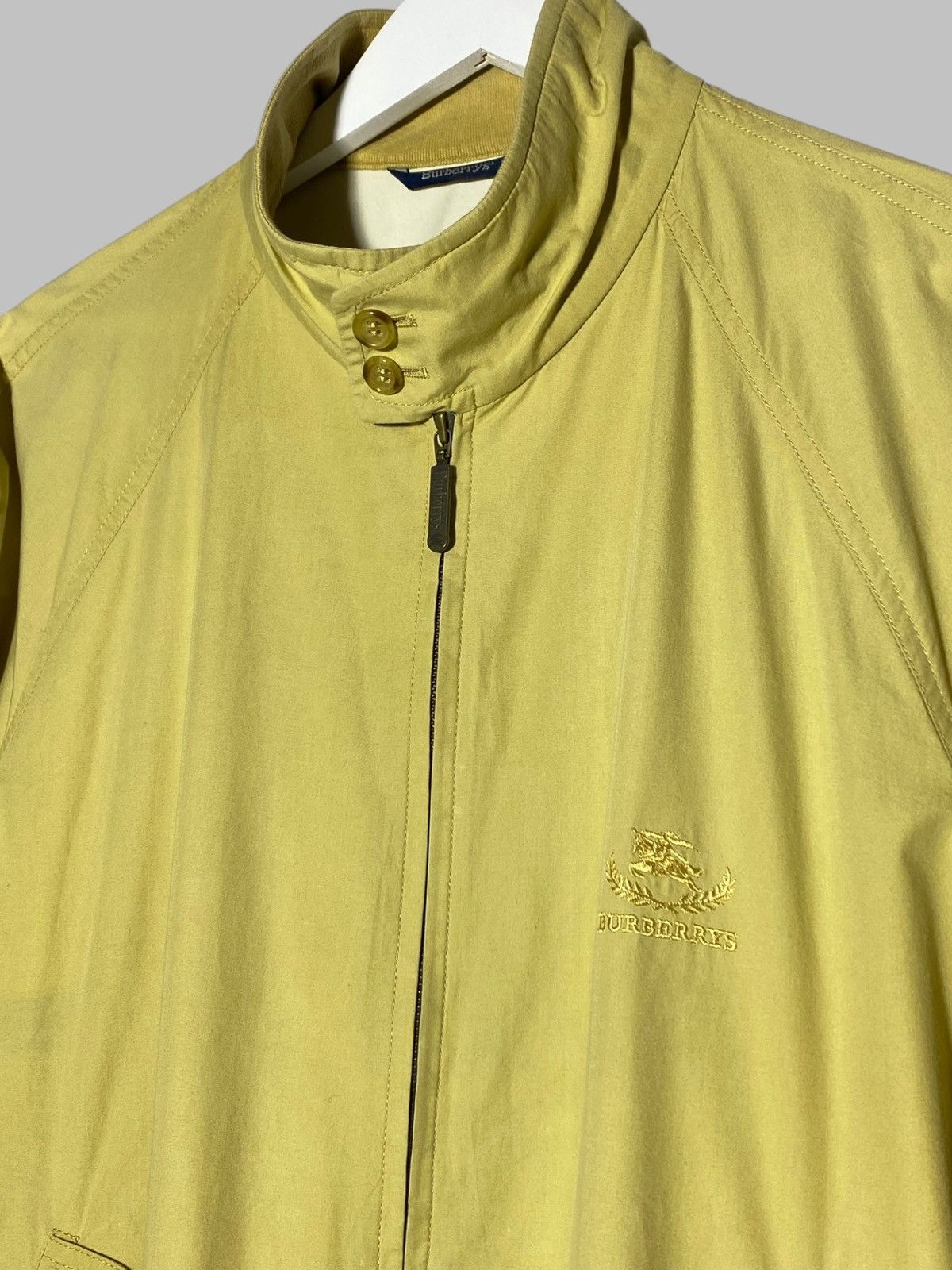Burberry Vintage 80s Burberrys Rare Light Jacket Size US L / EU 52-54 / 3 - 3 Thumbnail