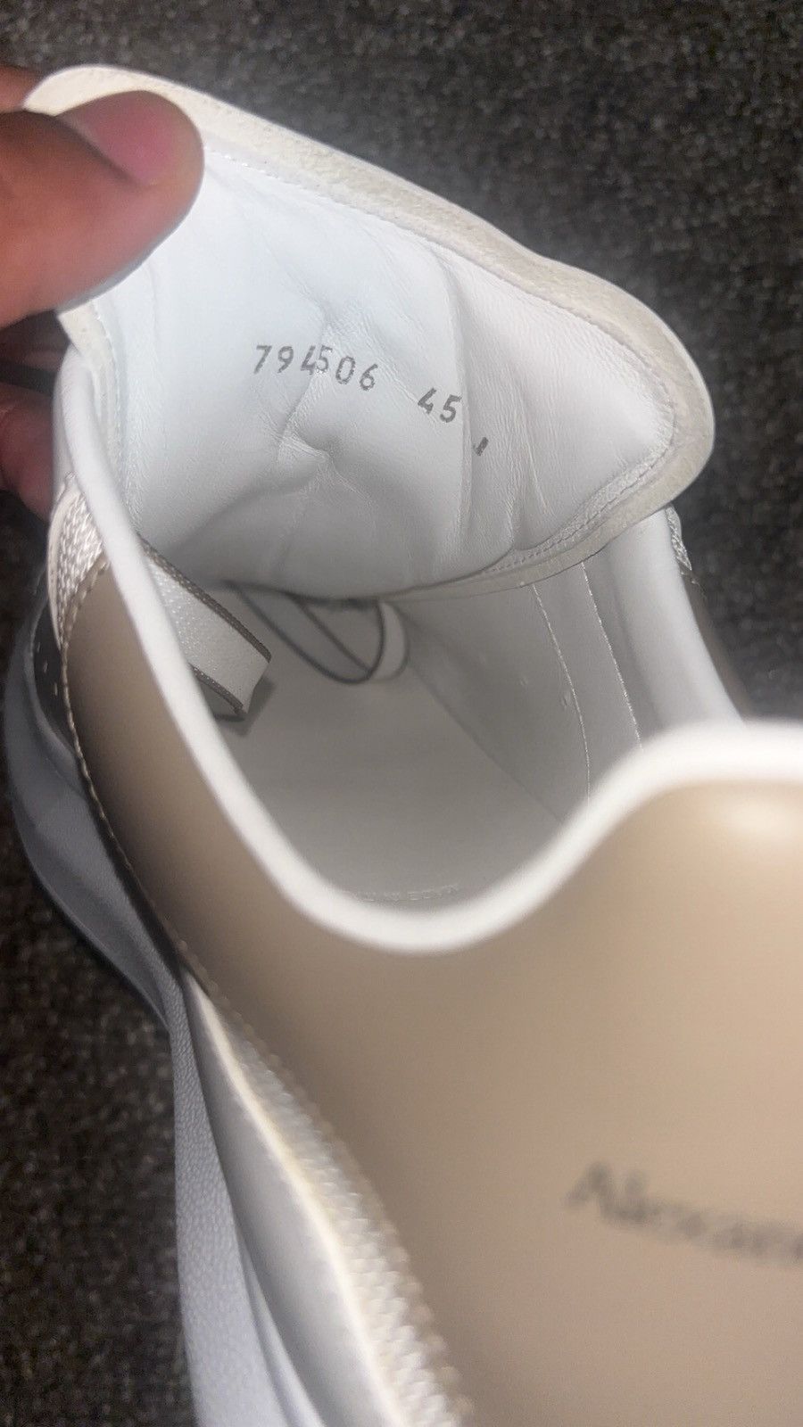 Alexander McQueen White stone Alexander mcqueens Size US 12 / EU 45 - 4 Thumbnail