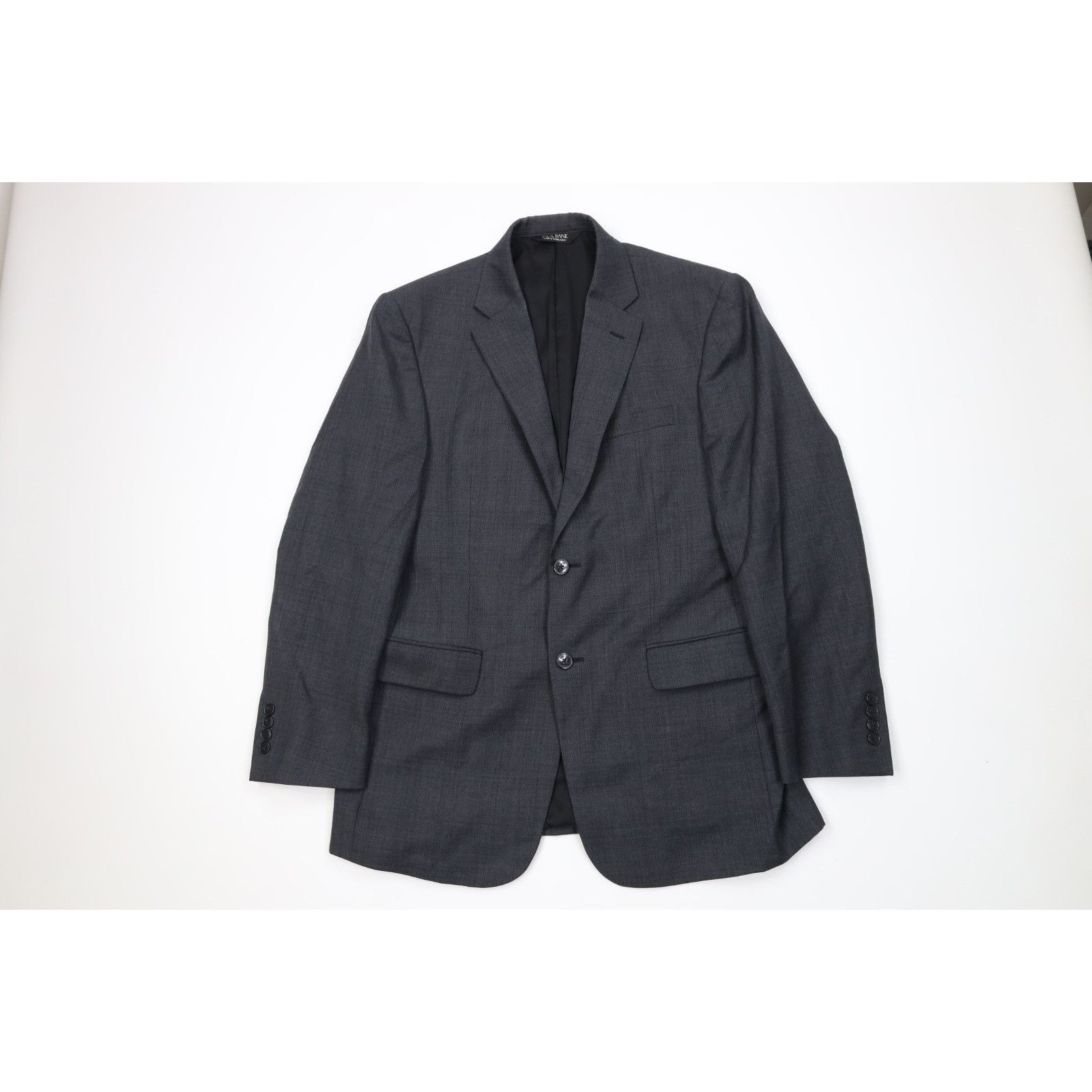 Jos. A. Bank Jos A Bank 2 Piece Wool Knit Suit Wedding Gray Size 40R - 2 Thumbnail