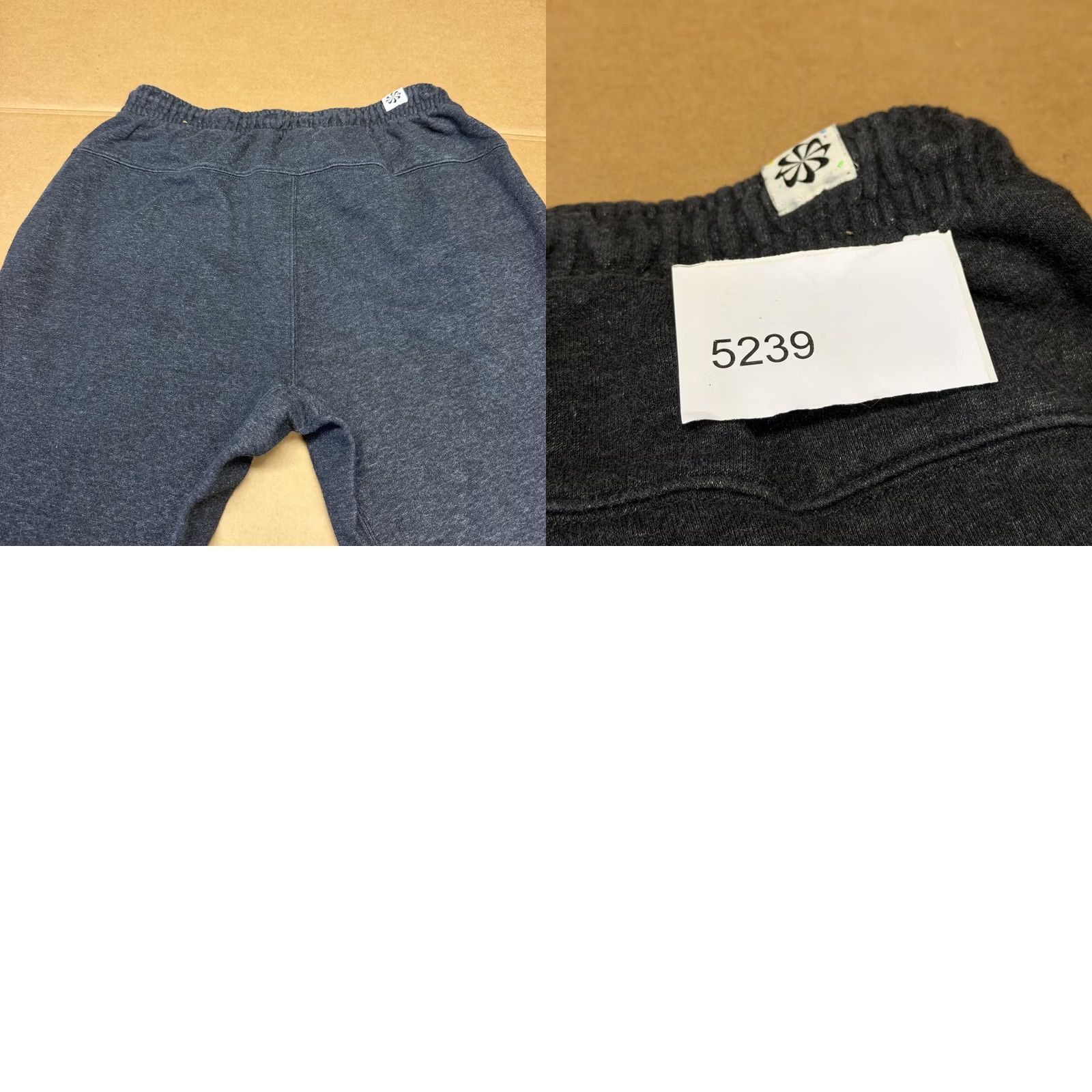 Nike Nike Sweatpants Mens M Gray Fleece Jogger with Swoosh Logo Athletic Drawstring Pockets Slim Tapered 29in Inseam Size US 31 - 9 Thumbnail