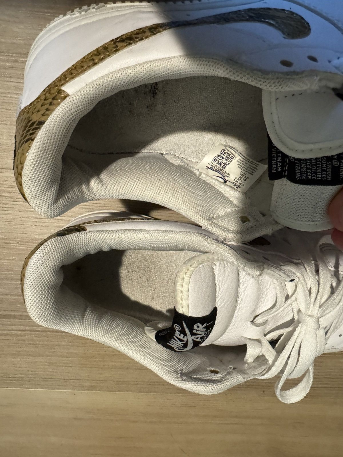 Nike Nike Air Force One ‘Ivory Snake’ Size US 7.5 / EU 40-41 - 7 Thumbnail