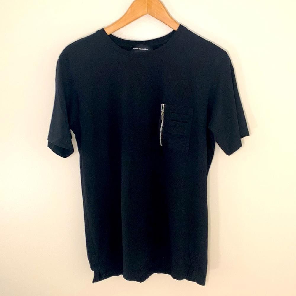 The Kooples Kooples - SS Crew T-Shirt Utility Zip - Medium - 100% Cotton Size US M / EU 48-50 / 2 - 4 Thumbnail