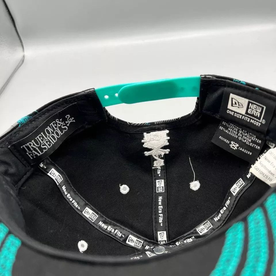 New Era True Love & False Idols Hat Men Black New Era Snap Back Cap Size ONE SIZE - 6 Thumbnail