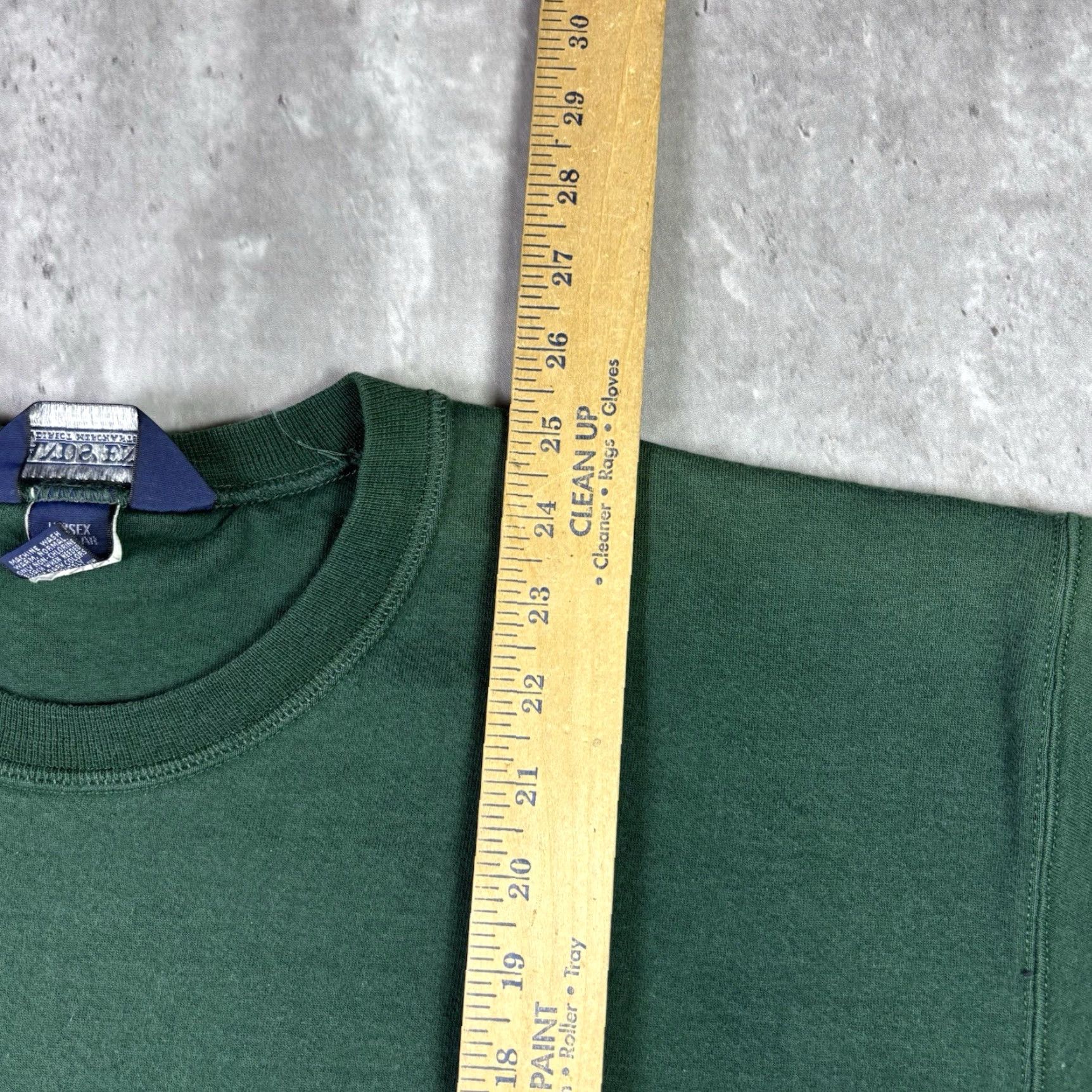 Lands' End VINTAGE Lands End Sweatshirt Green 90s Unisex Medium Crew Neck Cotton Knit Pullover All Seasons Logo - Mens Size US M / EU 48-50 / 2 - 4 Thumbnail
