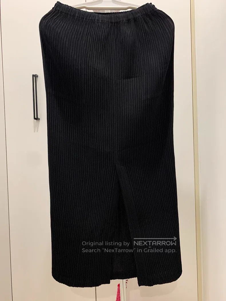 Issey Miyake Issey Miyake Black Midi Skirt Size 25" / US 0 / IT 36 - 2 Thumbnail