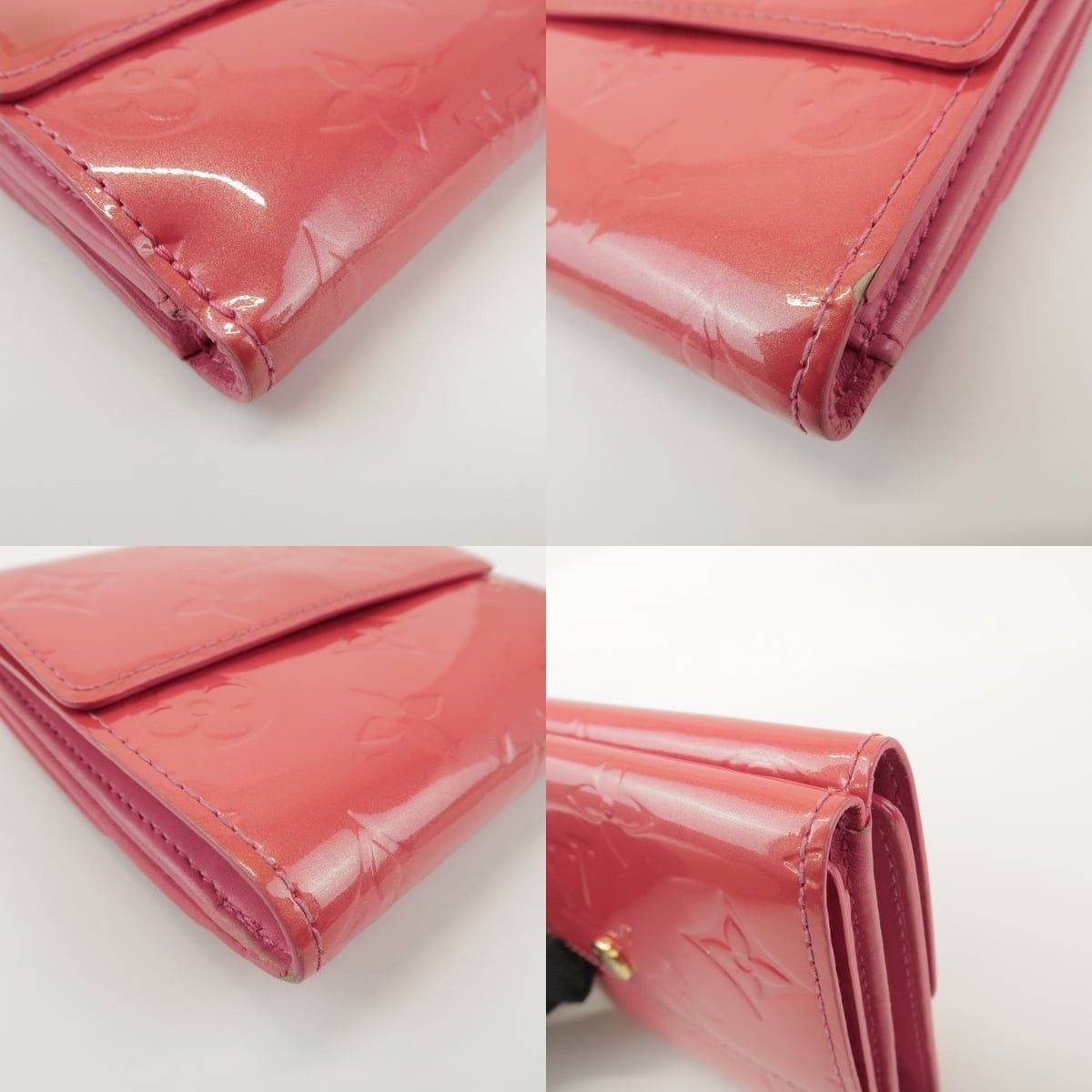 Louis Vuitton Louis Vuitton Porte Monnaie Billets Cartes Credit Patent Size ONE SIZE - 4 Thumbnail