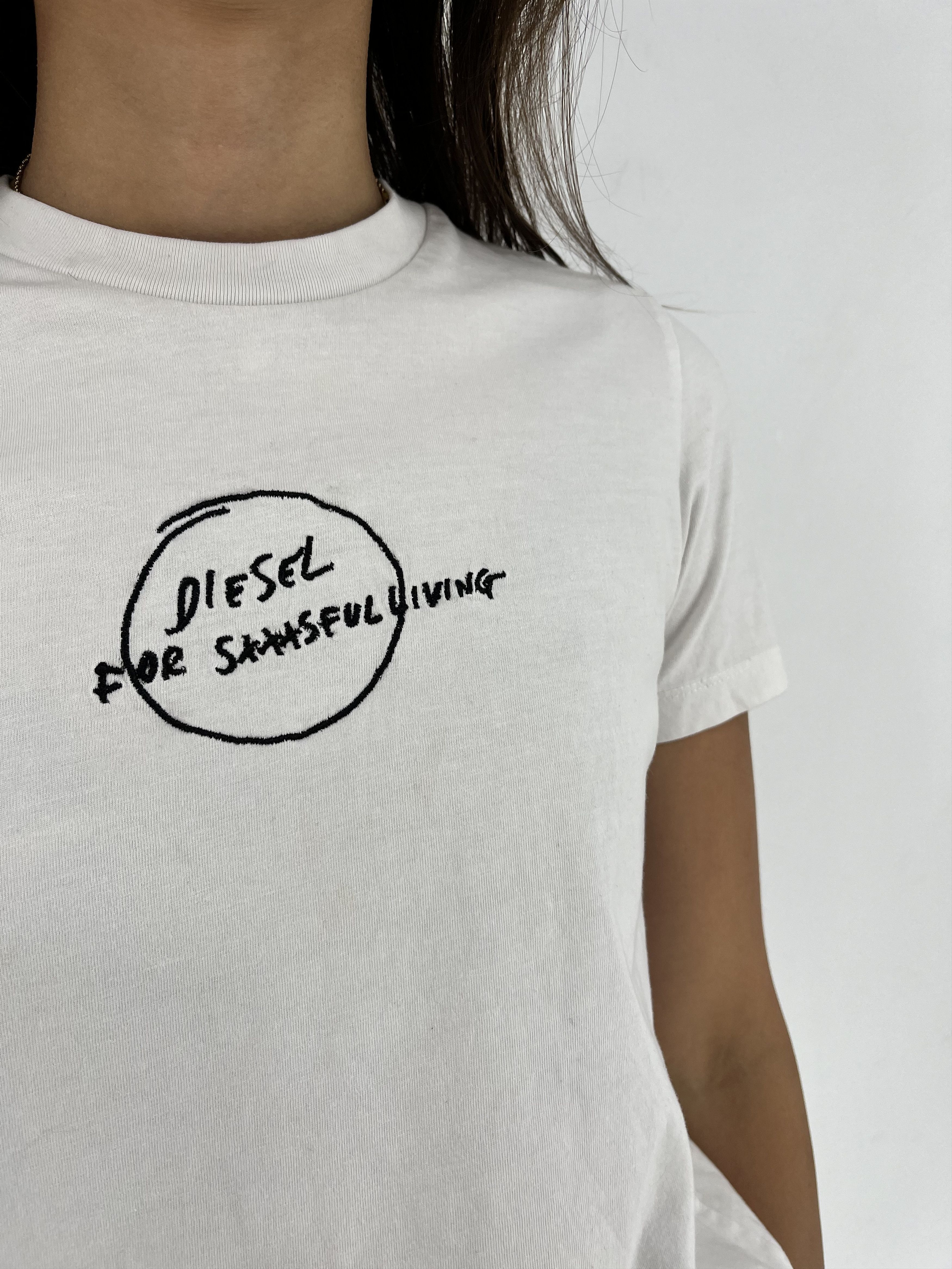 Other Vintage Diesel Japanese Y2K Style Tee Casual Streetwear 90s Size S / US 4 / IT 40 - 5 Thumbnail