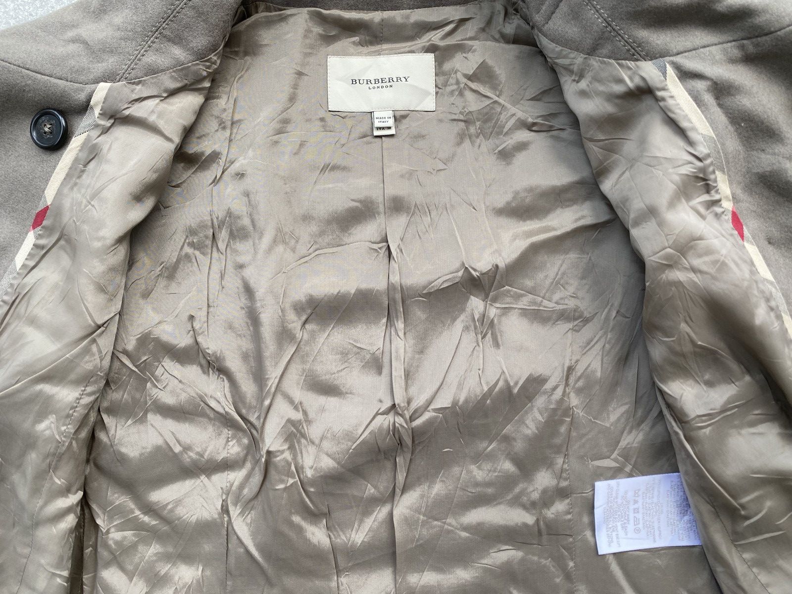 Burberry Burberry London Wool Pea Coat Jacket Size US S / EU 44-46 / 1 - 14 Thumbnail