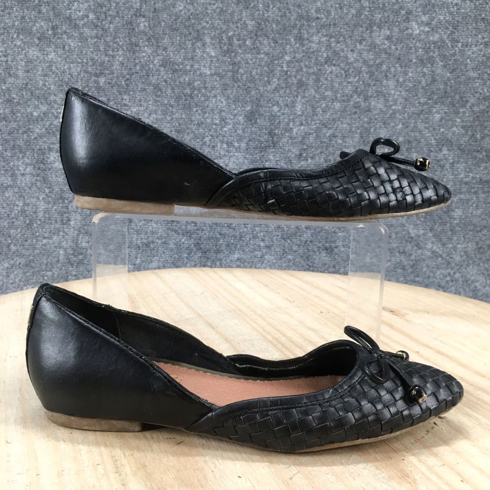 Sperry Sperry Shoes Womens 6 M Morgan Top Sider Woven Casual Slip On Ballet Flats Black Size M / US 6-8 / IT 42-44 - 2 Thumbnail