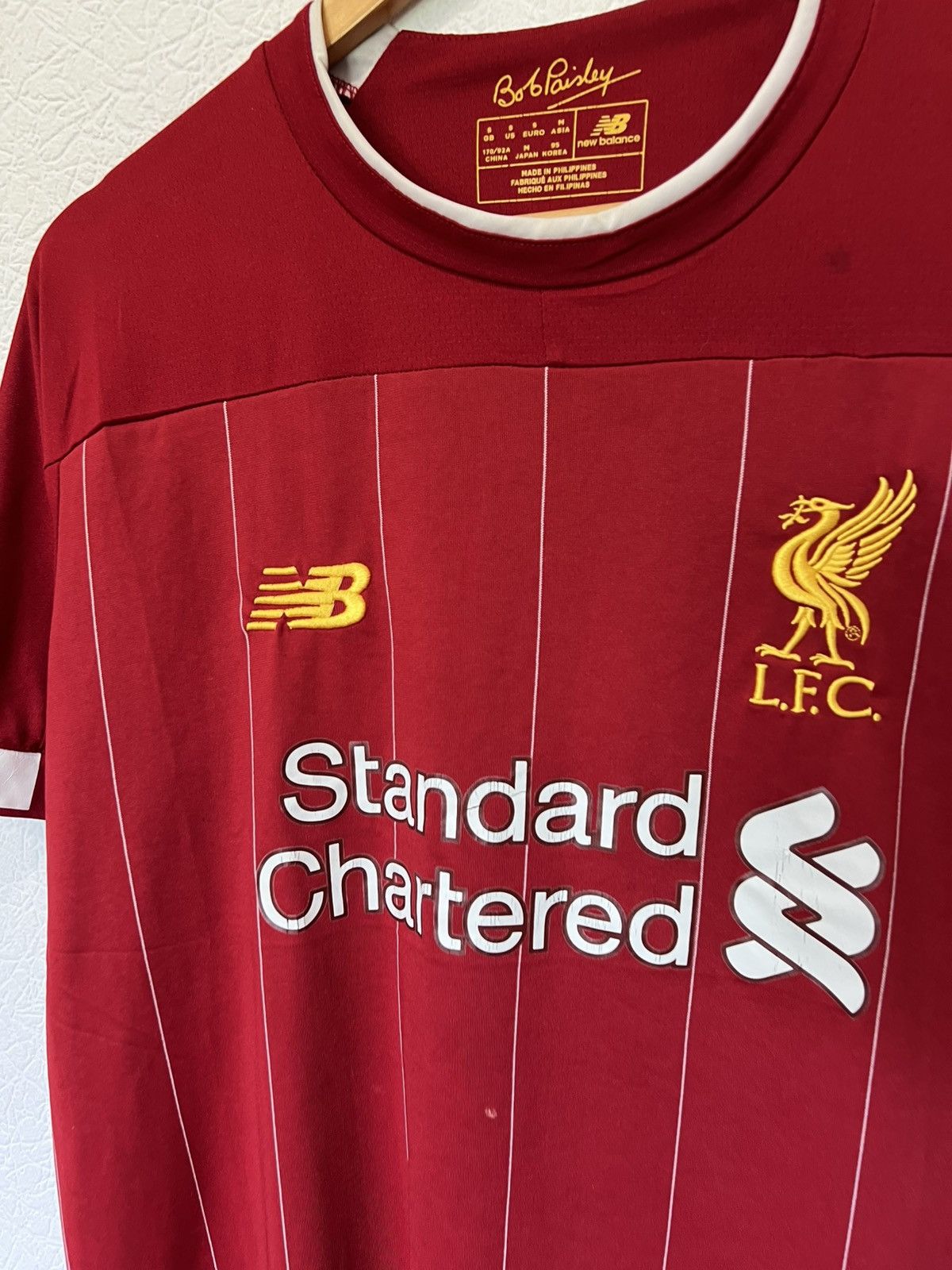 New Balance Liverpool New Balance 2019/2020 Home Kit Soccer Jersey Size US S / EU 44-46 / 1 - 2 Thumbnail